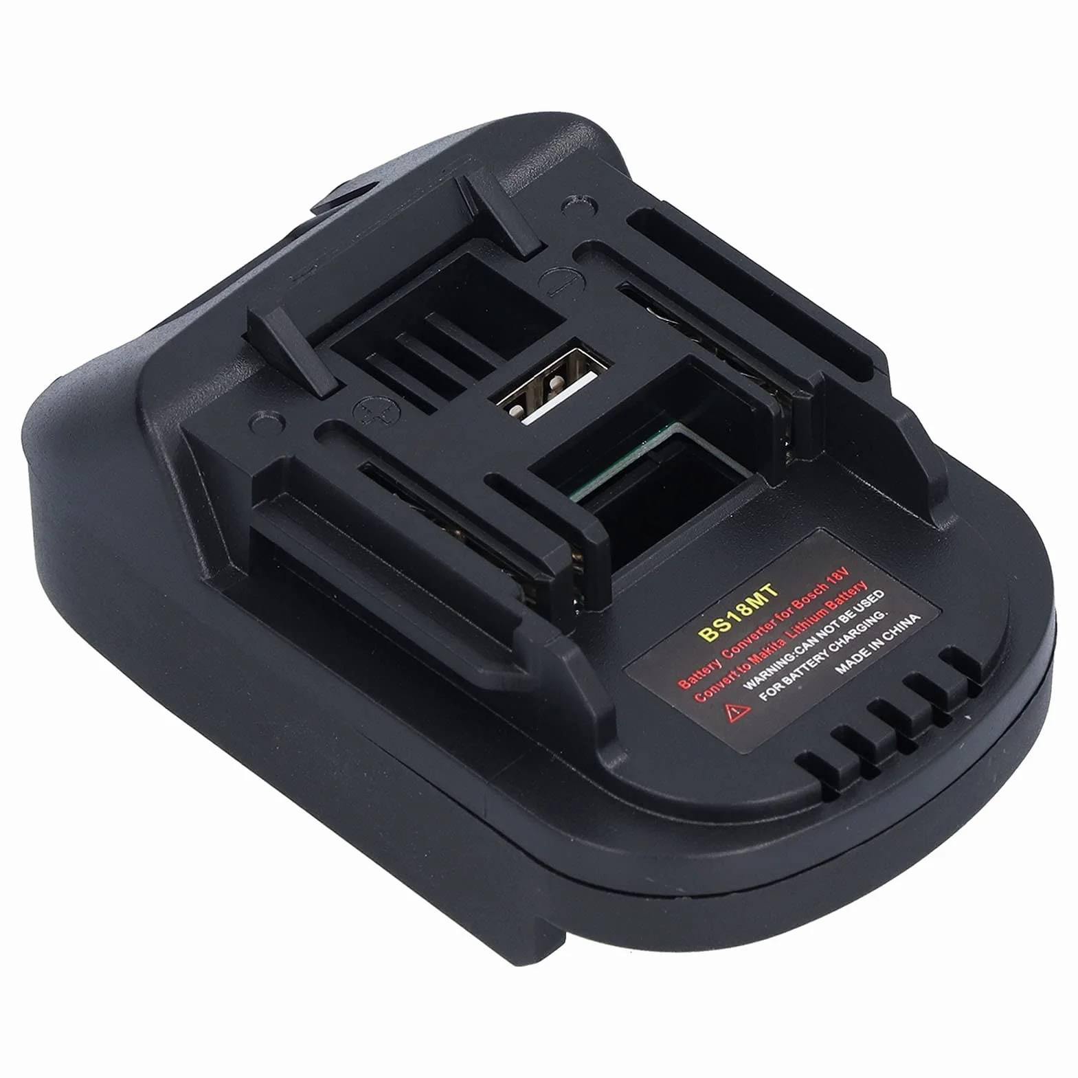 Adapter Akumulatora BS18MT Konwersja do Bosch 18 V na Elektronarzędzie z ładowaniem USB 5 V 2.1A
