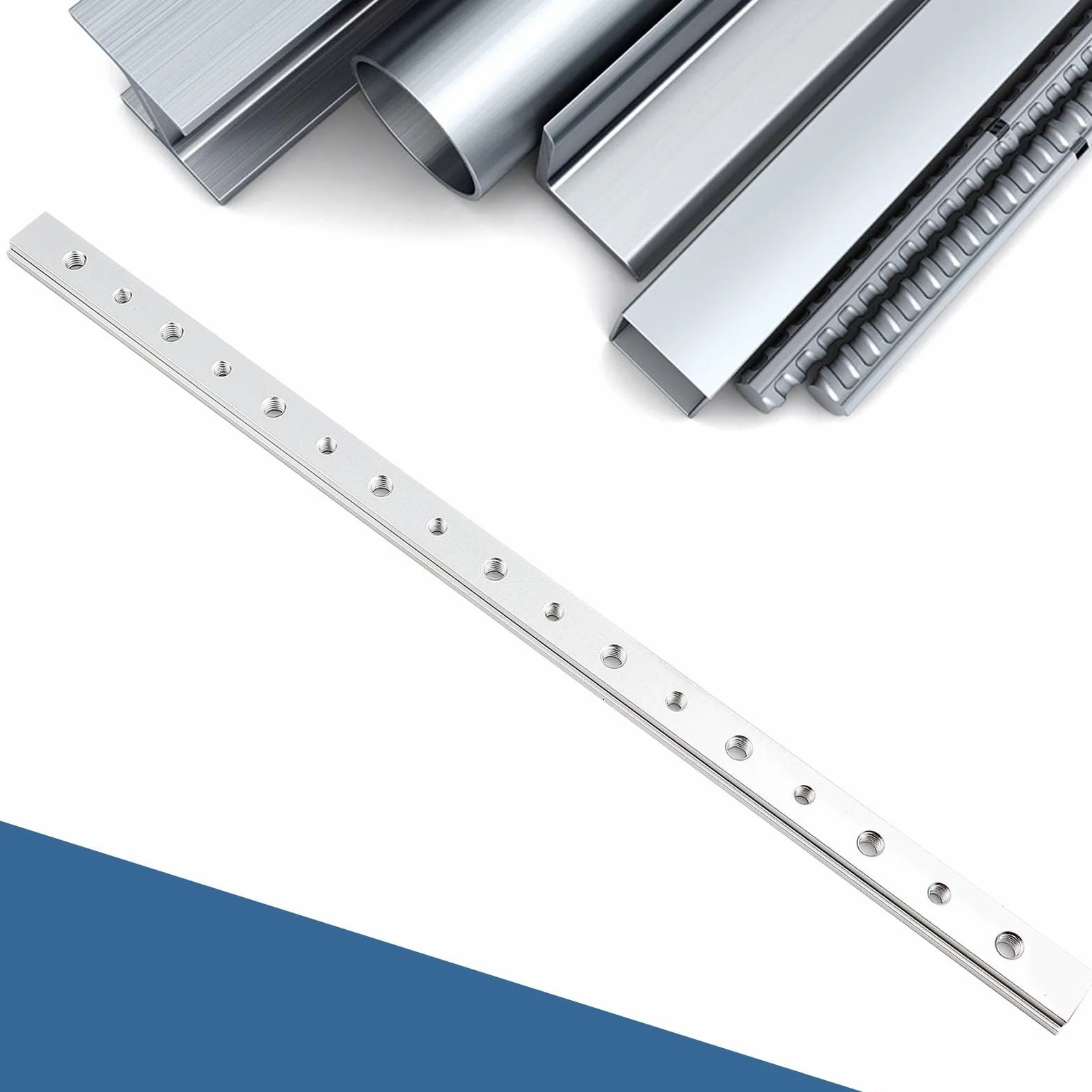 Mocowanie szyny ukośnej 100 mm / 200 mm / 300 mm / 450 mm aluminium T szczelina 30/45 (450 mm T typ suwak)