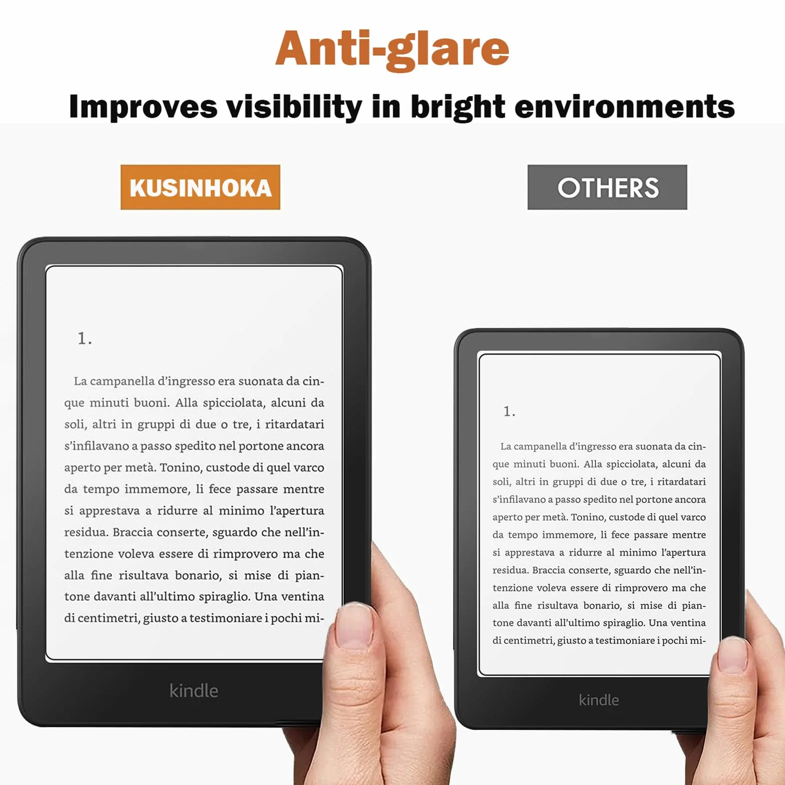 Folia ochronna do Kindle Paperwhite 2024-12. generacji (7 cali), [2 sztuki] [Anti-scratch] HD Screen Protector, bez pęcherzyków, miękka folia ochronna TPU