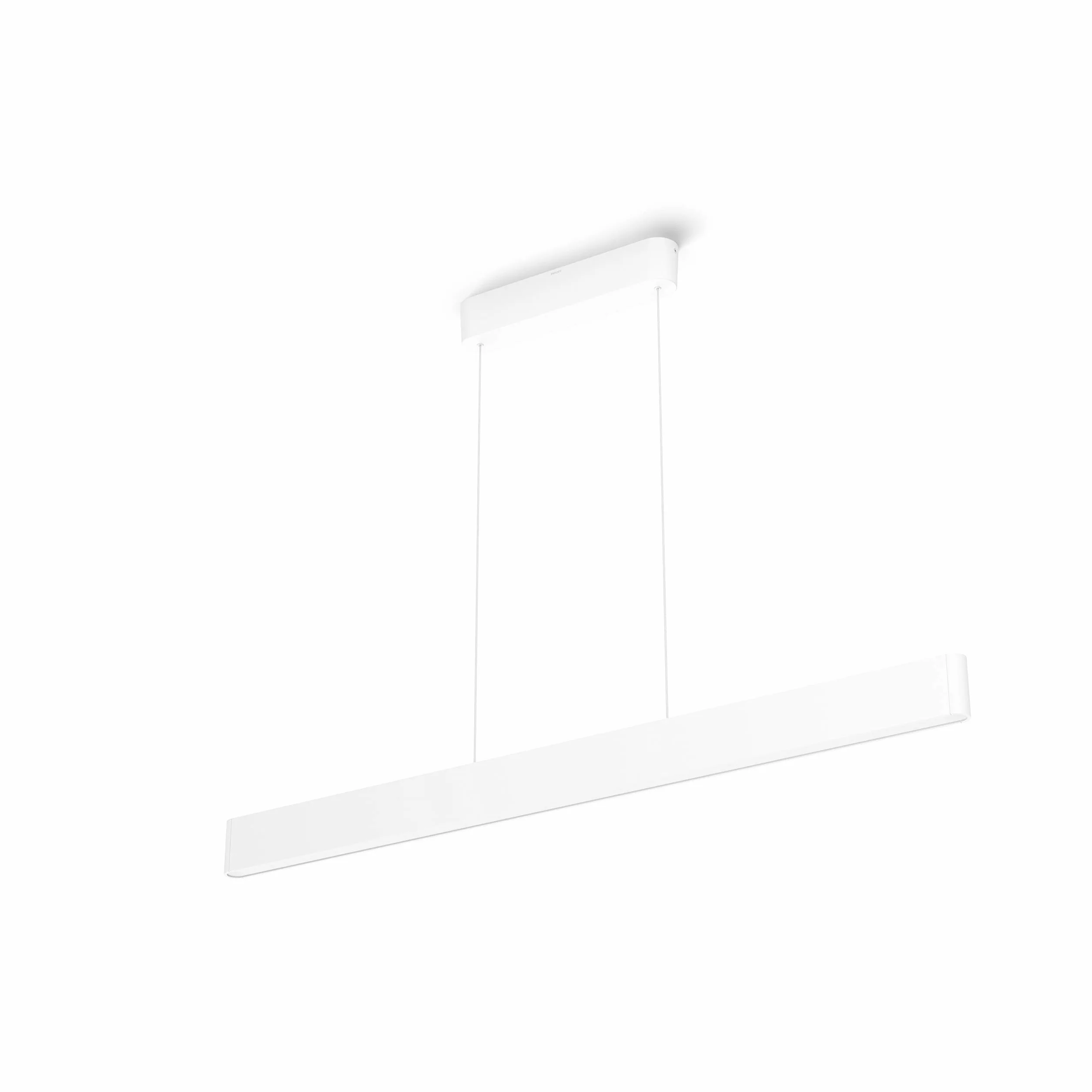 Philips Hue Ensis LED Lampa Wisząca White and Color Ambiance (biała), Oświetlenie do Salonu z Paletą 16 mln Kolorów i Możliwością Ściemniania, Inteligentne Oświetlenie Smart LED Sterowane Aplikacją