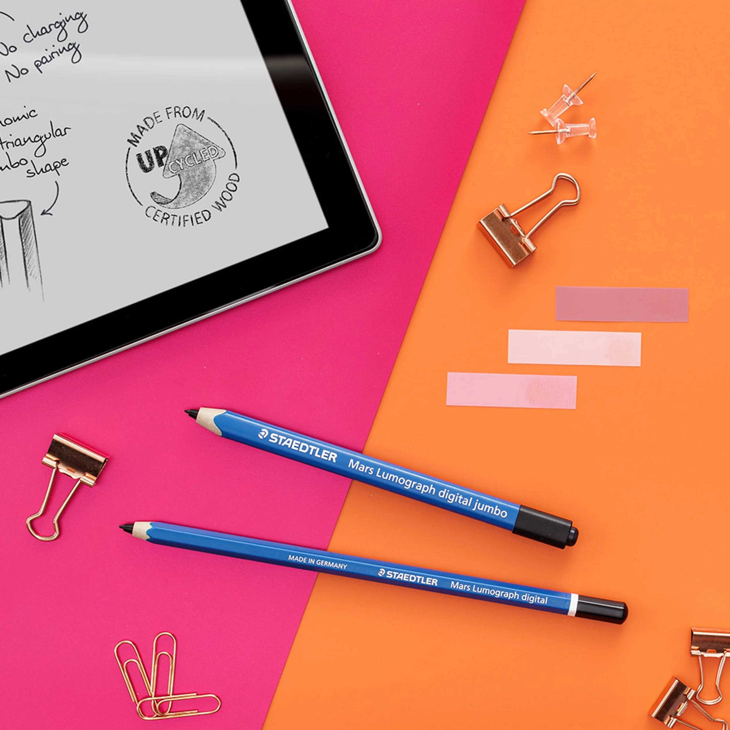 Staedtler Mars Lumograph digital classic 180 22. EMR rysik 4096 stopni nacisku 0,7 mm
