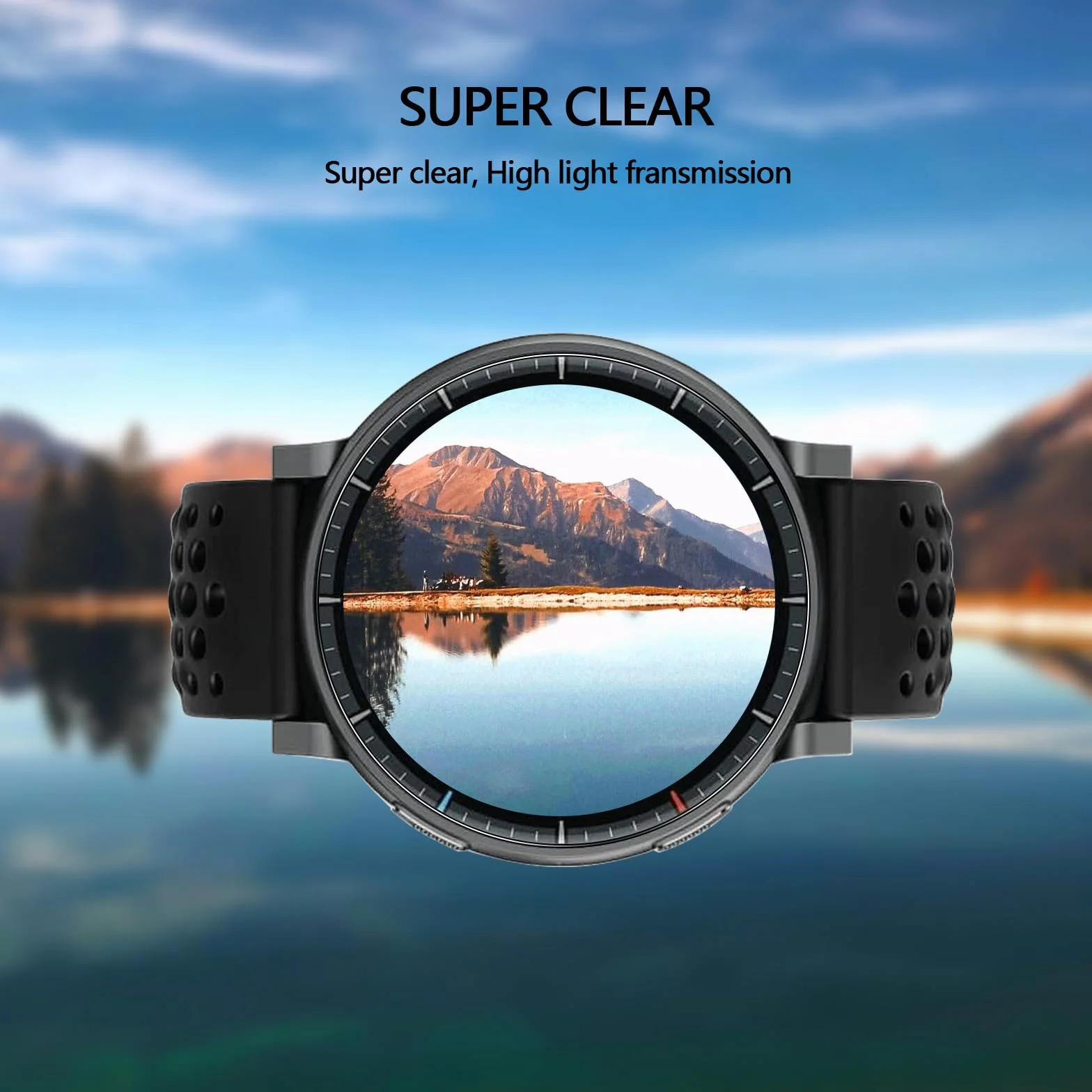 Ochraniacz ekranu do Amazfit Active MAX 4-pak TPU folia ochronna