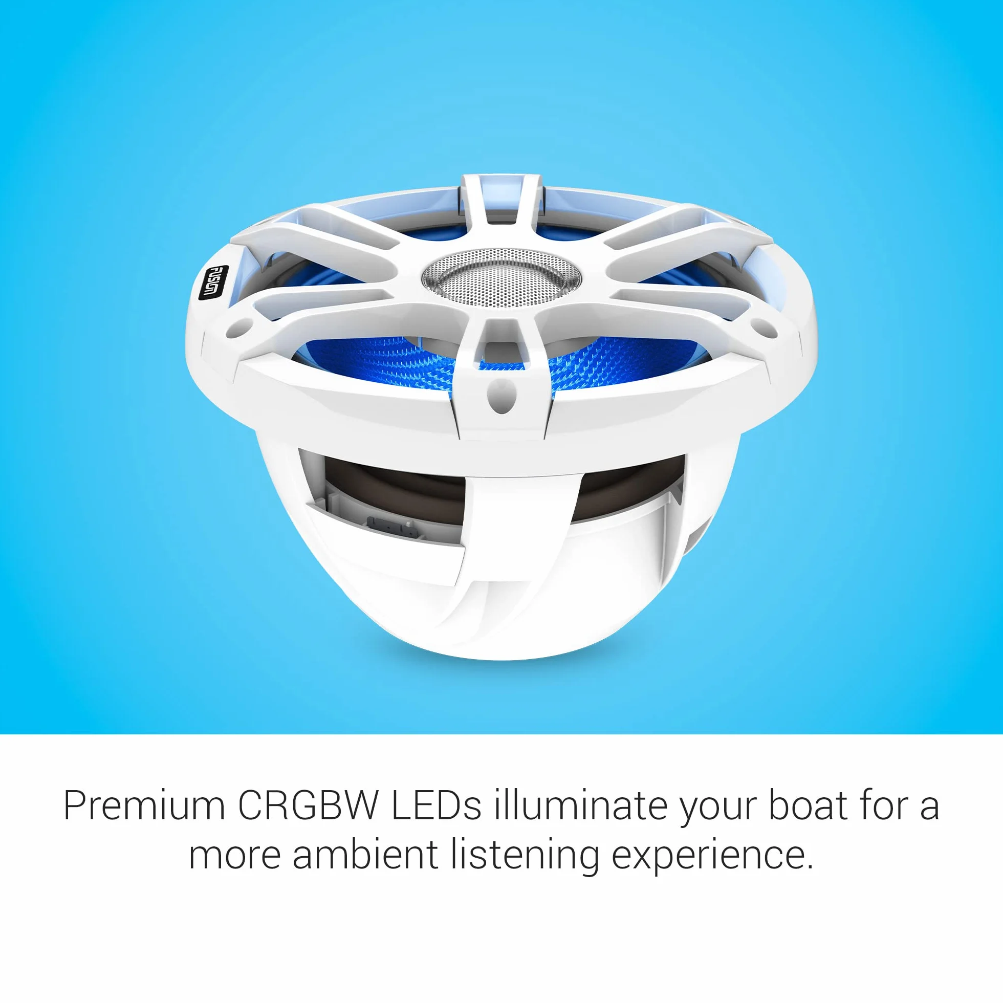Garmin Fusion Signature Series 3i Marine głośniki koncentryczne 22.4 cm 330 W CRGBW biały para