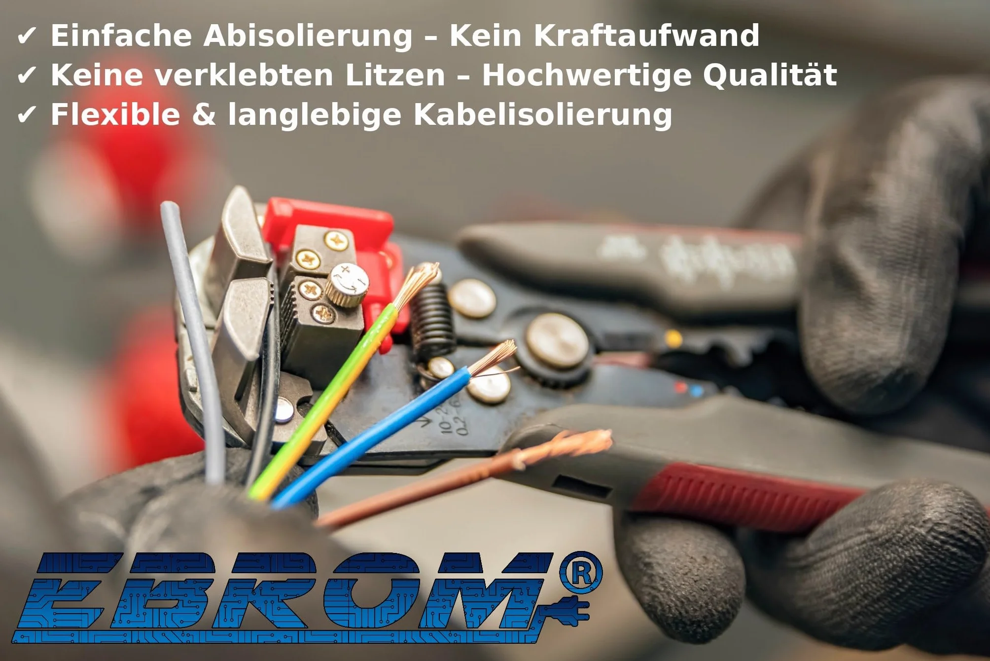 Wąż H03VV-F 3G 0,75 mm² - 3 x 0,75 mm² - czarny - 10 m