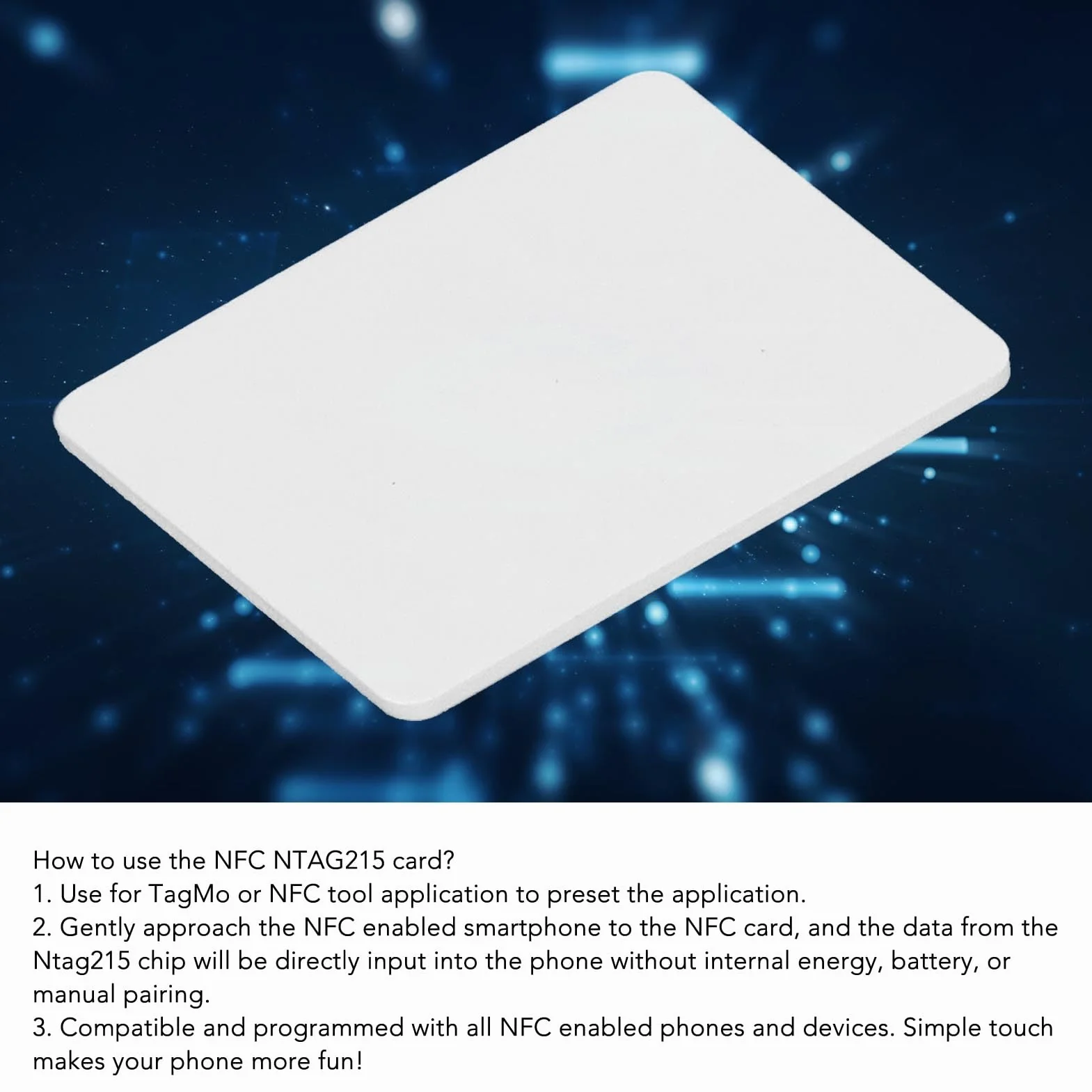 Tag NFC 215, 30 szt. 504-bajtowa pamięć