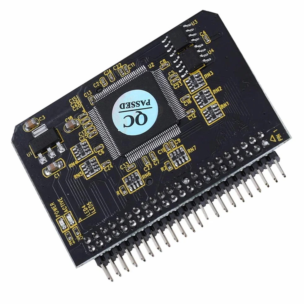 44-pinowy męski adapter karty IDE do SD, adapter SD na IDE SD/SDHC/SDXC/MMC