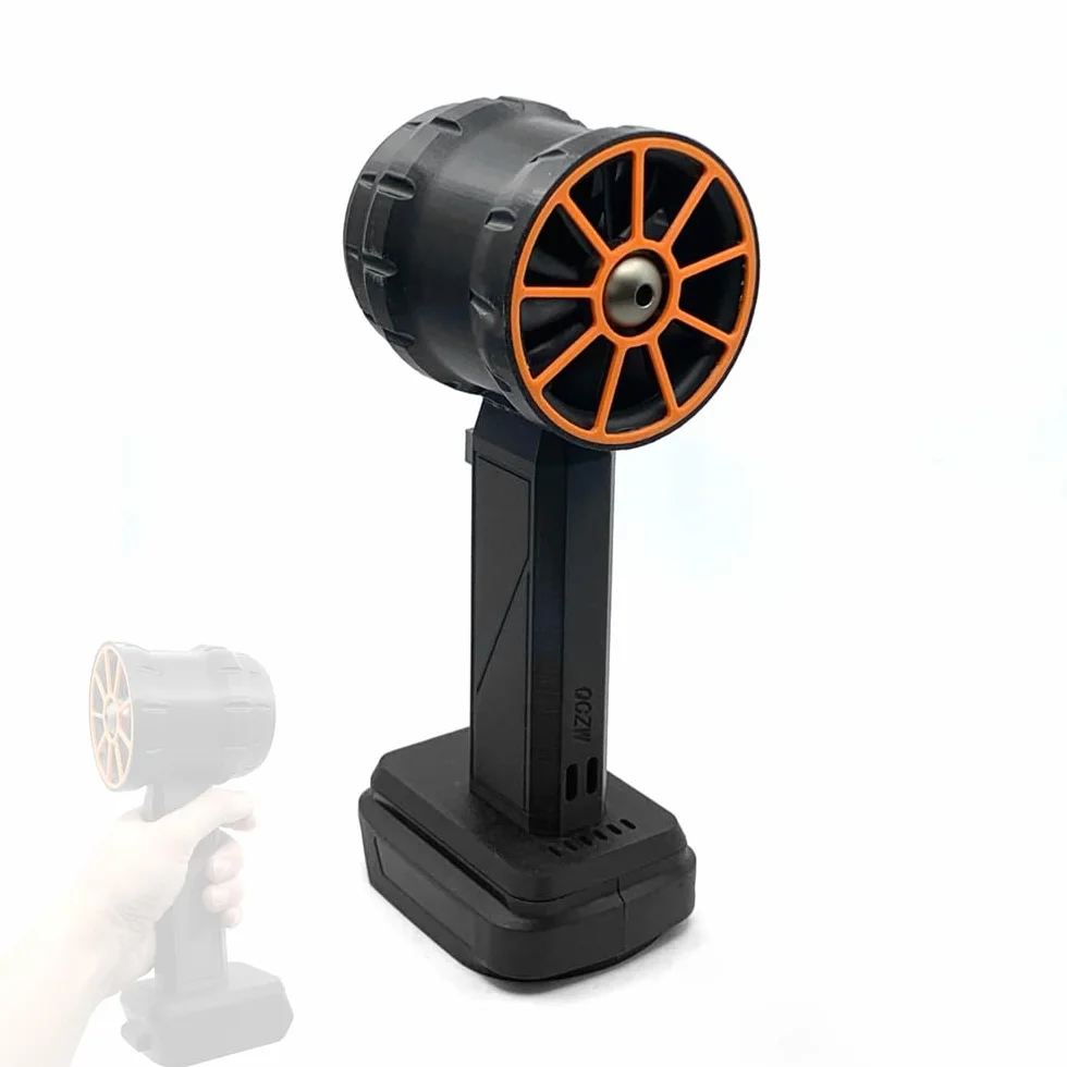 Ręczna turbosprężarka 64 mm, silnik bezszczotkowy, 2200 g, myjnia samochodowa, dmuchawa do kurzu
