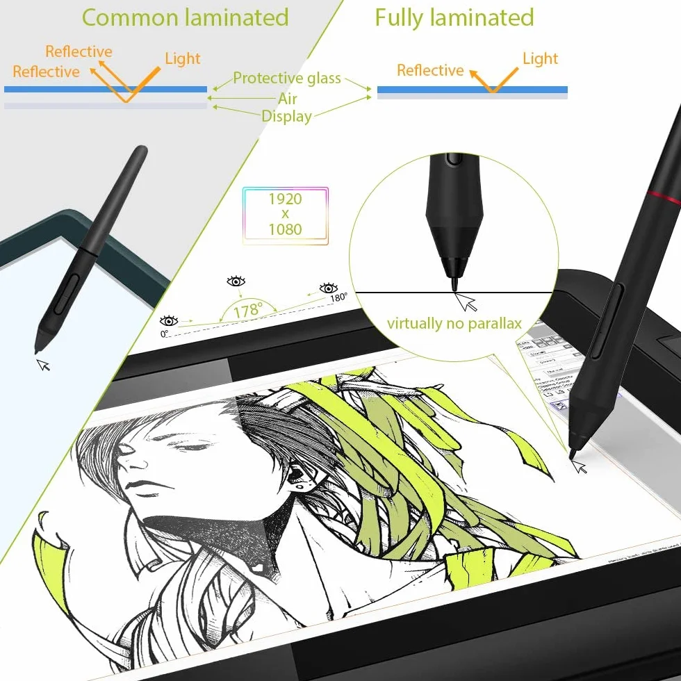 XP-Pen Artist 12 Pro 11,6-calowy tablet graficzny z wyświetlaczem