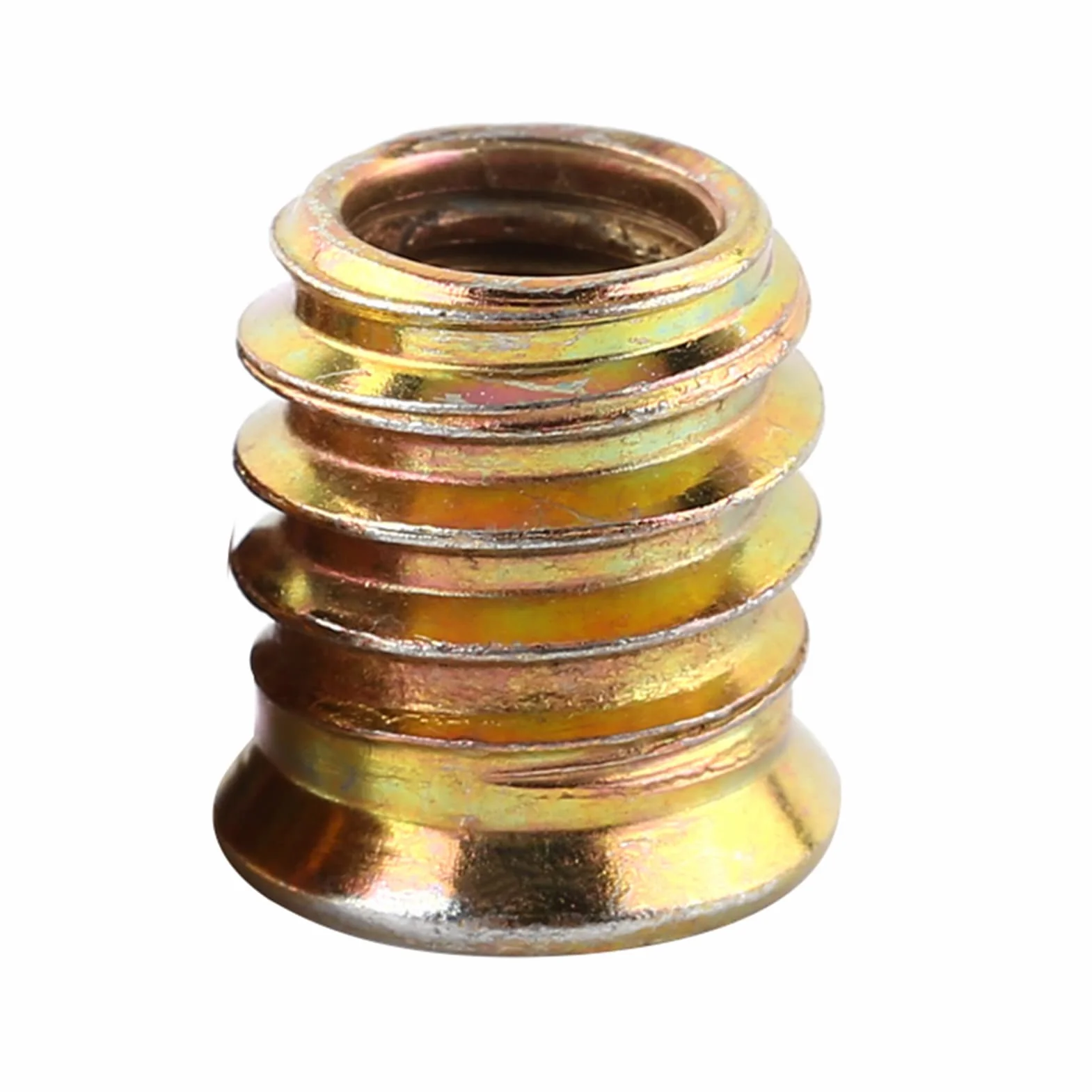 M6/M8/M10 Śruba meblowa z łbem płaskim z zagłbkiem zewnętrznym 20 szt./opakowanie (M8 x 15 mm)