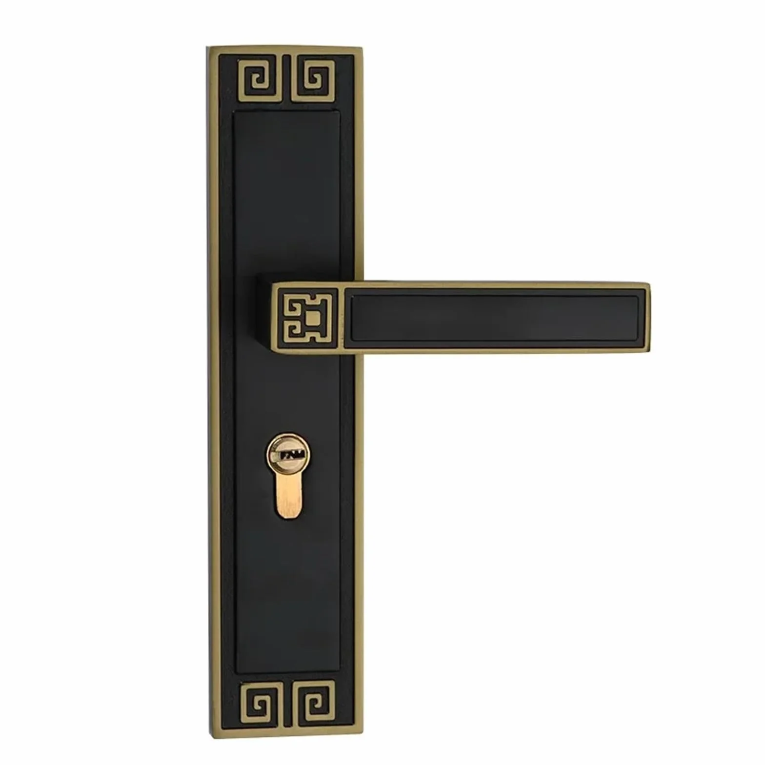 1 zestaw metalowych zamków do drzwi do wnętrz domu (100 x 40 x 20 mm)