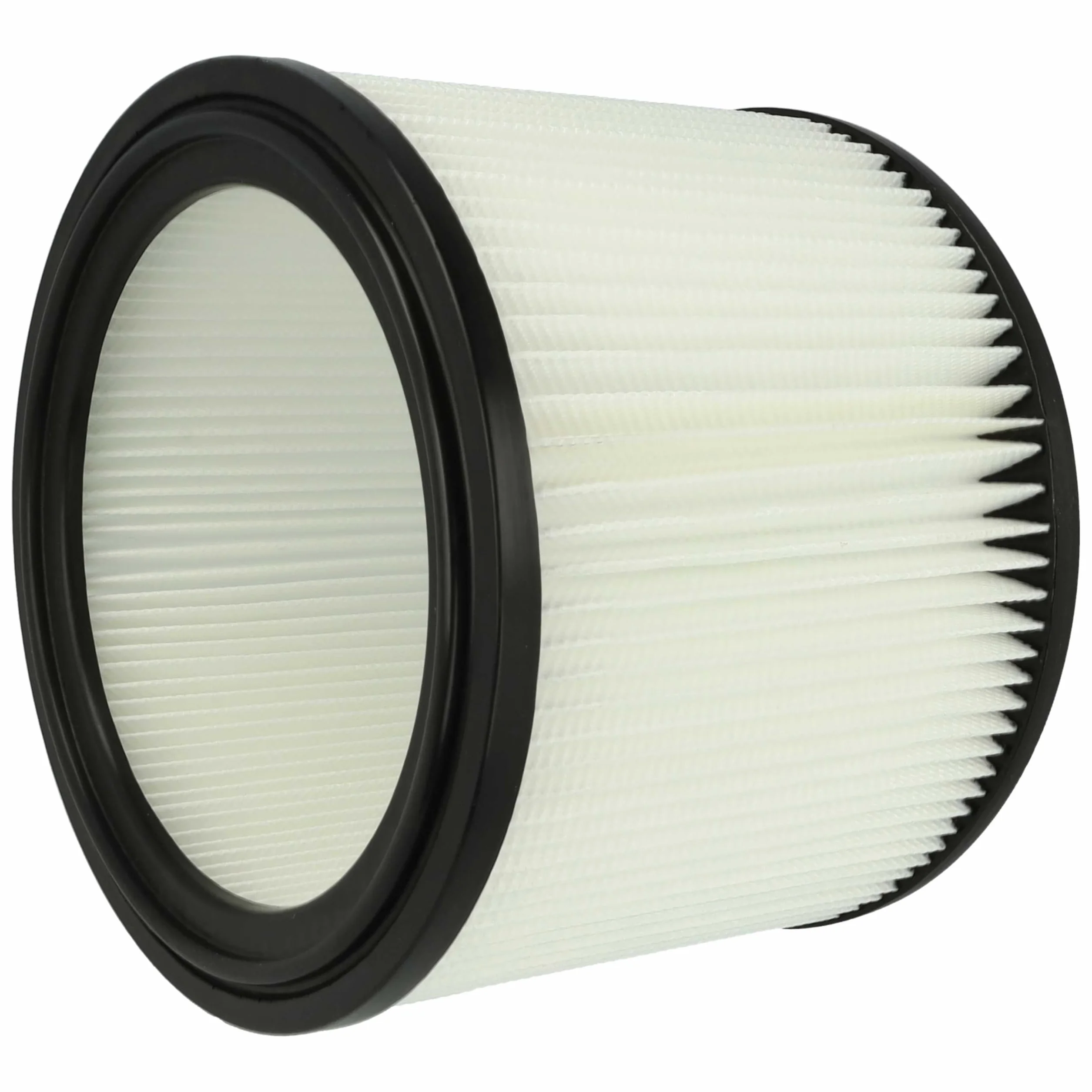 vhbw 8 x element filtrujący kompatybilny z odkurzaczem Husqvarna WDC 325L, WDC 220 - filtr drobnego kurzu, papier/guma