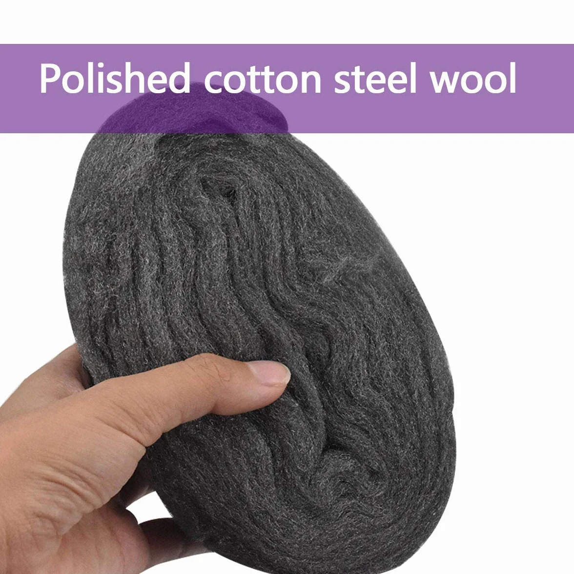 Jinlaili 1 rolka 80 g wełna stalowa, wełna czyszcząca z wełny polerskiej klasy 000 ultra cienkie wkładki z wełny stalowej, czyszczenie i polerowanie narzędzie do czyszczenia mebli domowych