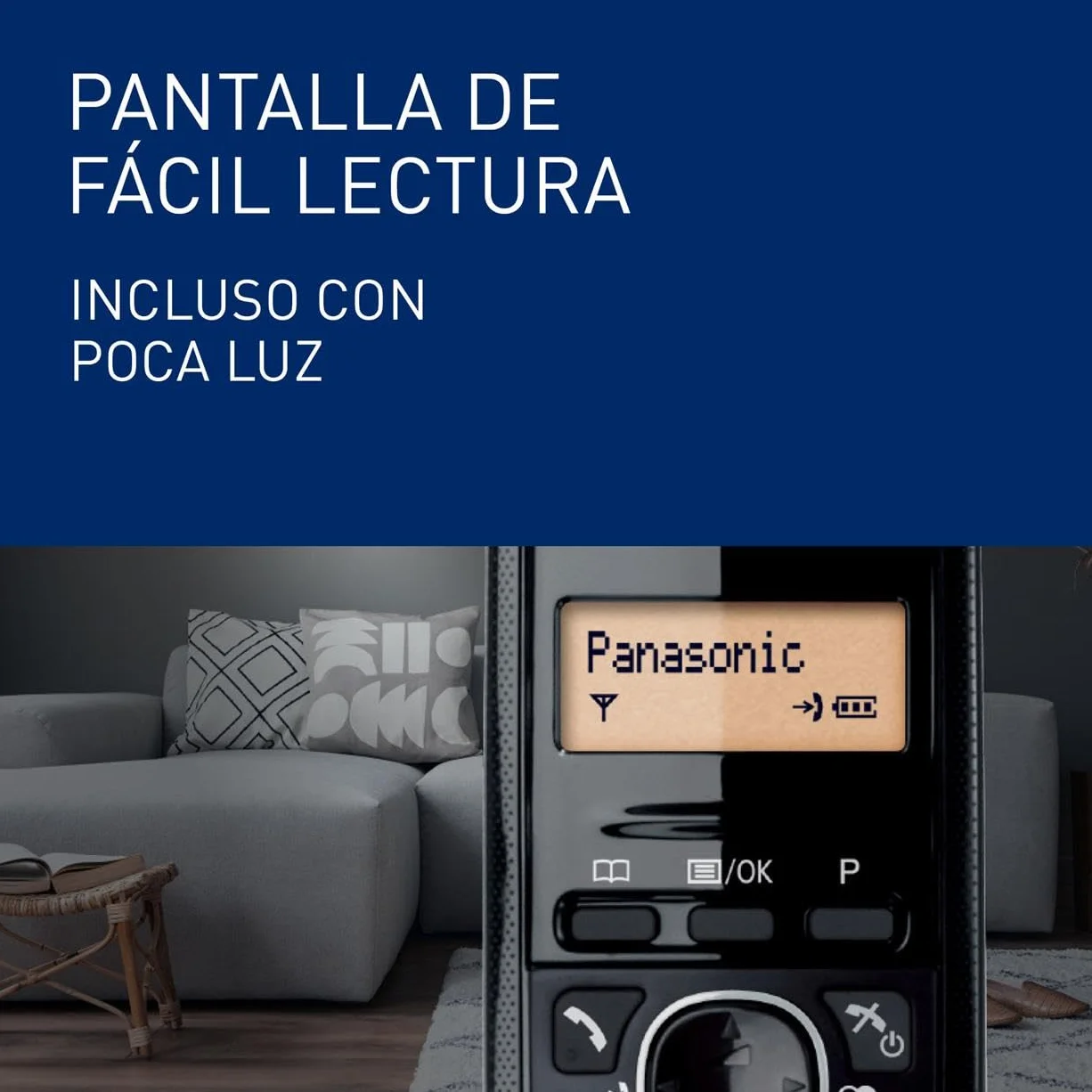 Panasonic KX-TG1611 Teléfono Inalámbrico DECT