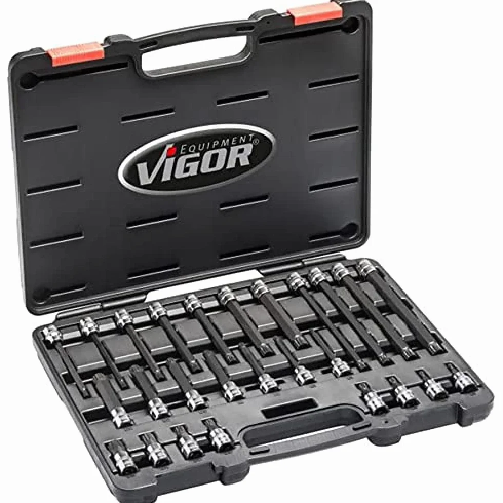 Vigor V6018 zestaw wkrętaków wielofunkcyjnych 3/8"