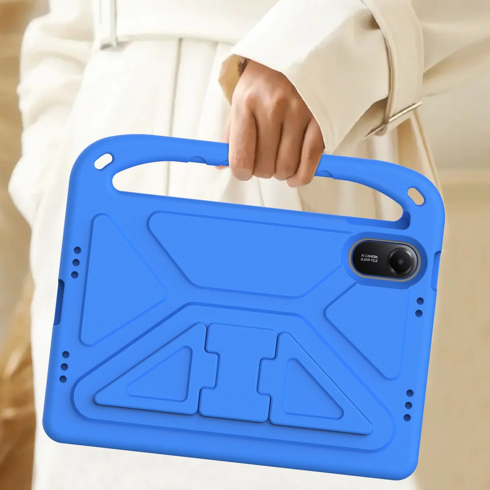 Etui dziecięce do Xiaomi Redmi Pad 2 2025 11 cali etui ochronne, niebieskie