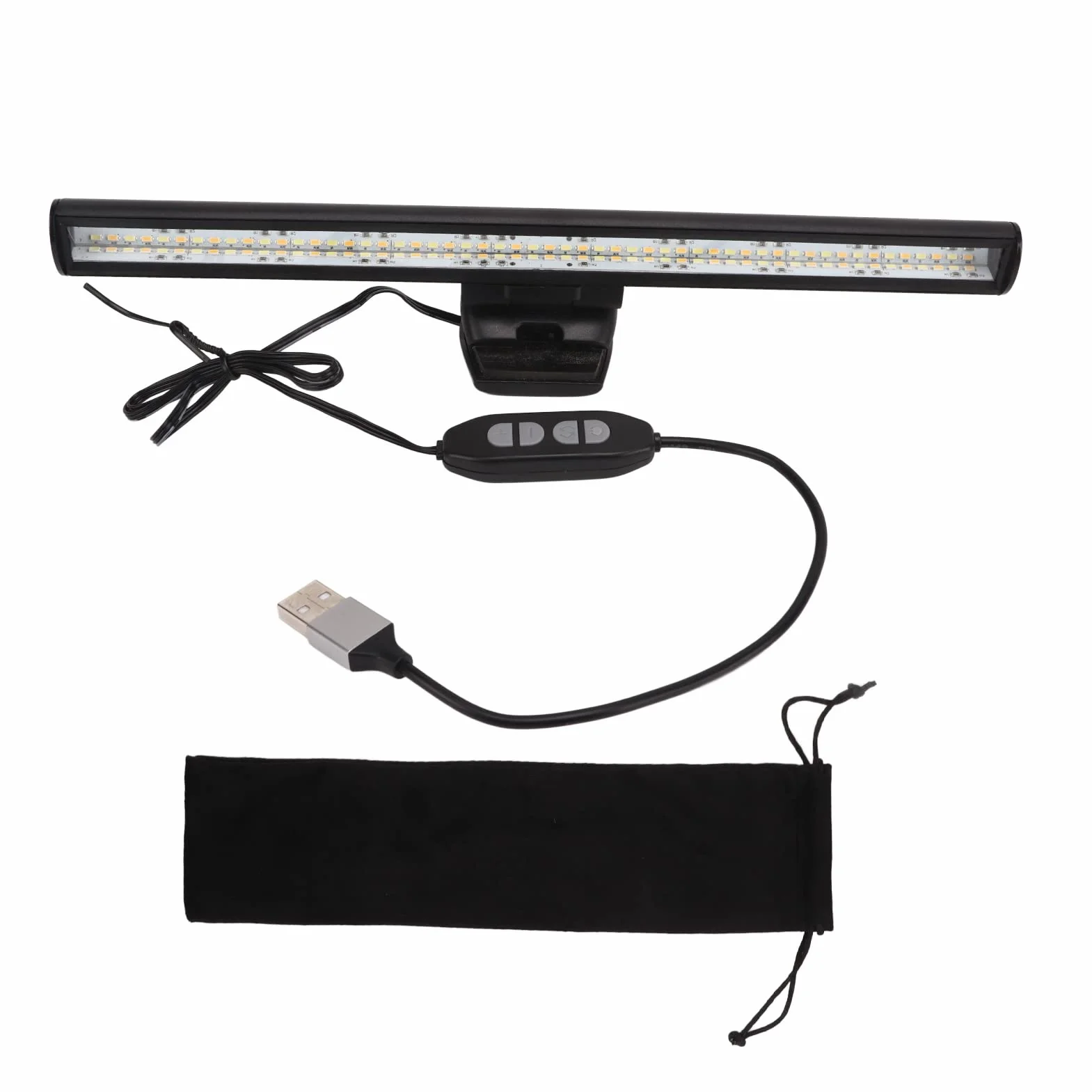 Akozon Monitor Wiszące Światło LED do Czytania, Ekran Monitora Bar, Pielęgnacja Oczu