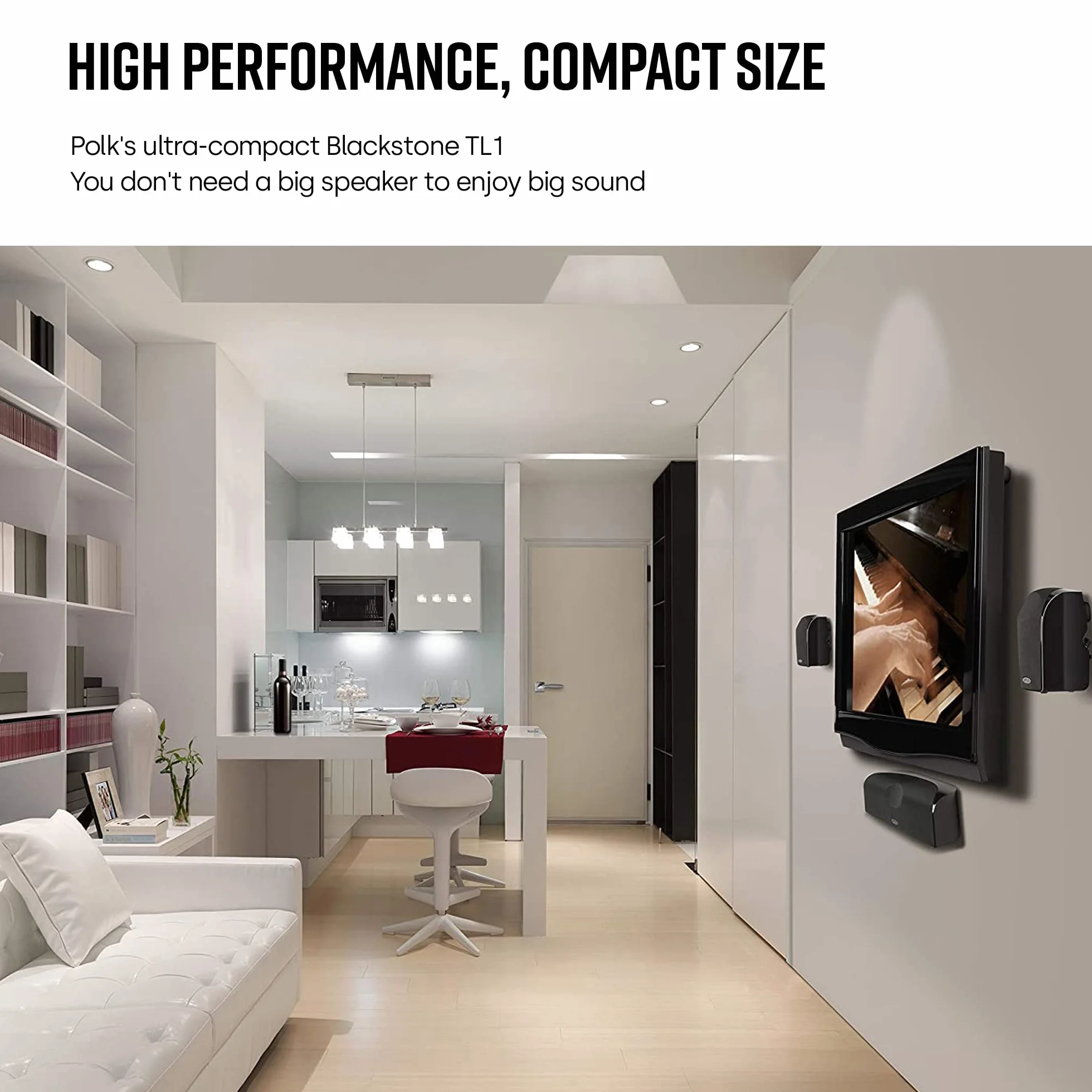 Polk Audio TL1 głośnik satelitarny czarny