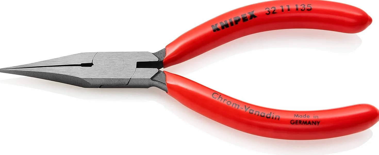 KNIPEX Szczypce do regulacji przekaźników z tworzywa sztucznego, powlekane 135 mm, 32 11 135