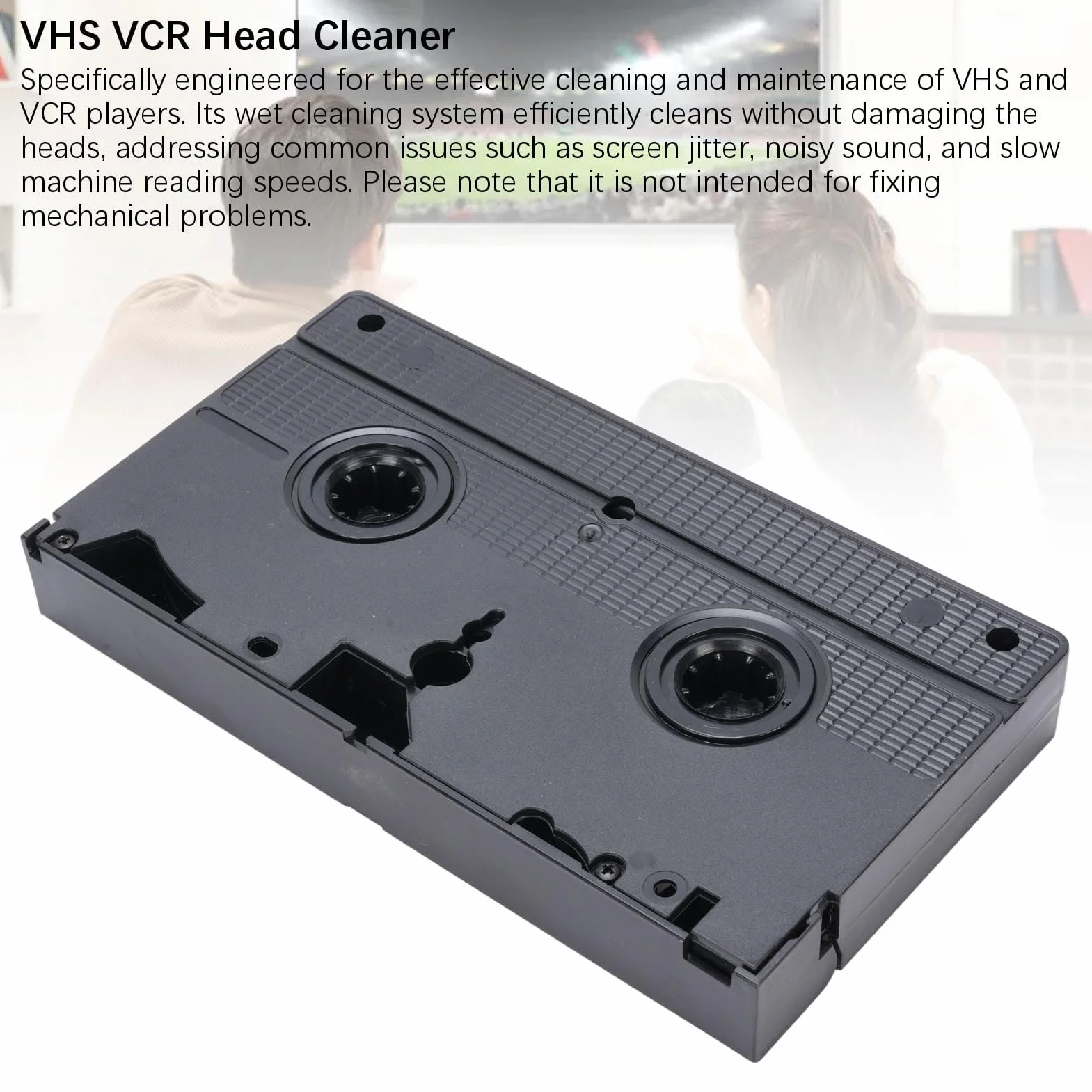 XUMIUZIY Maszynka do Czyszczenia Głowic VCR VHS Mokre Technologie Wielokrotnego Użytku