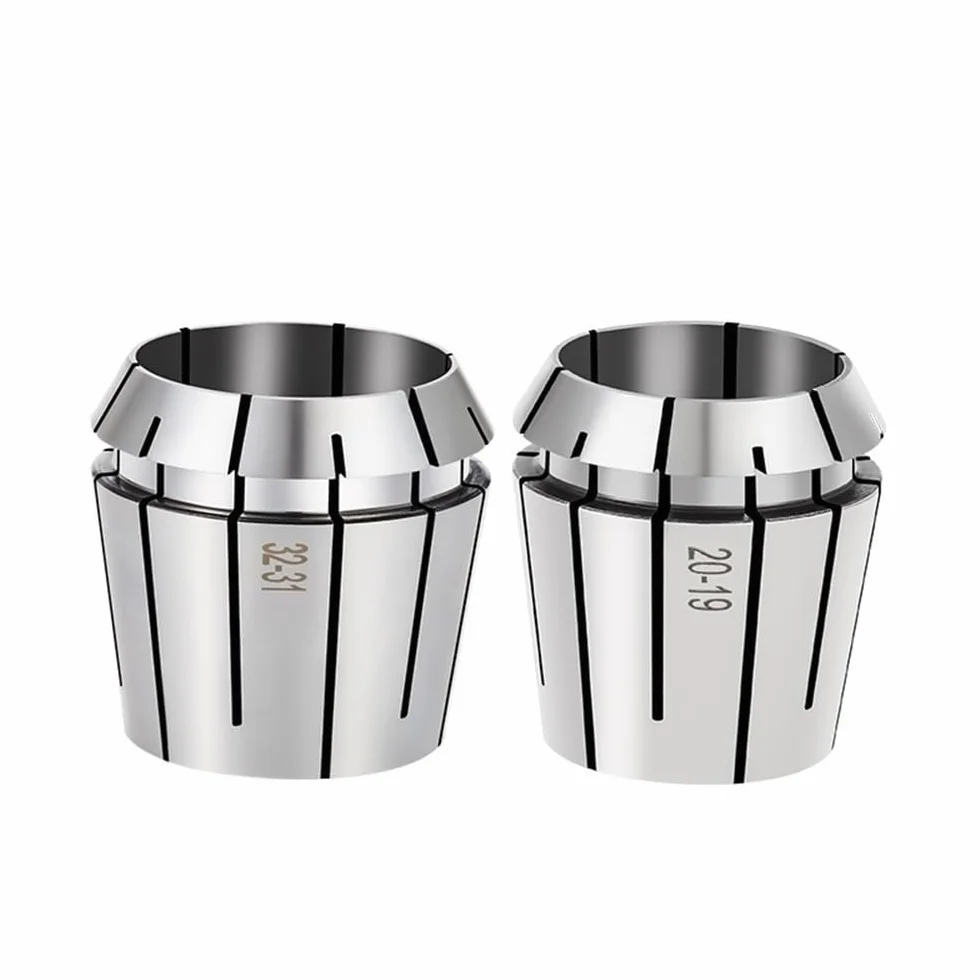 Zestaw 6 szt. tulei zaciskowych ER40 27 mm–32 mm | Uchwyt narzędziowy ze stali AA Precision 0,008 mm 65Mn