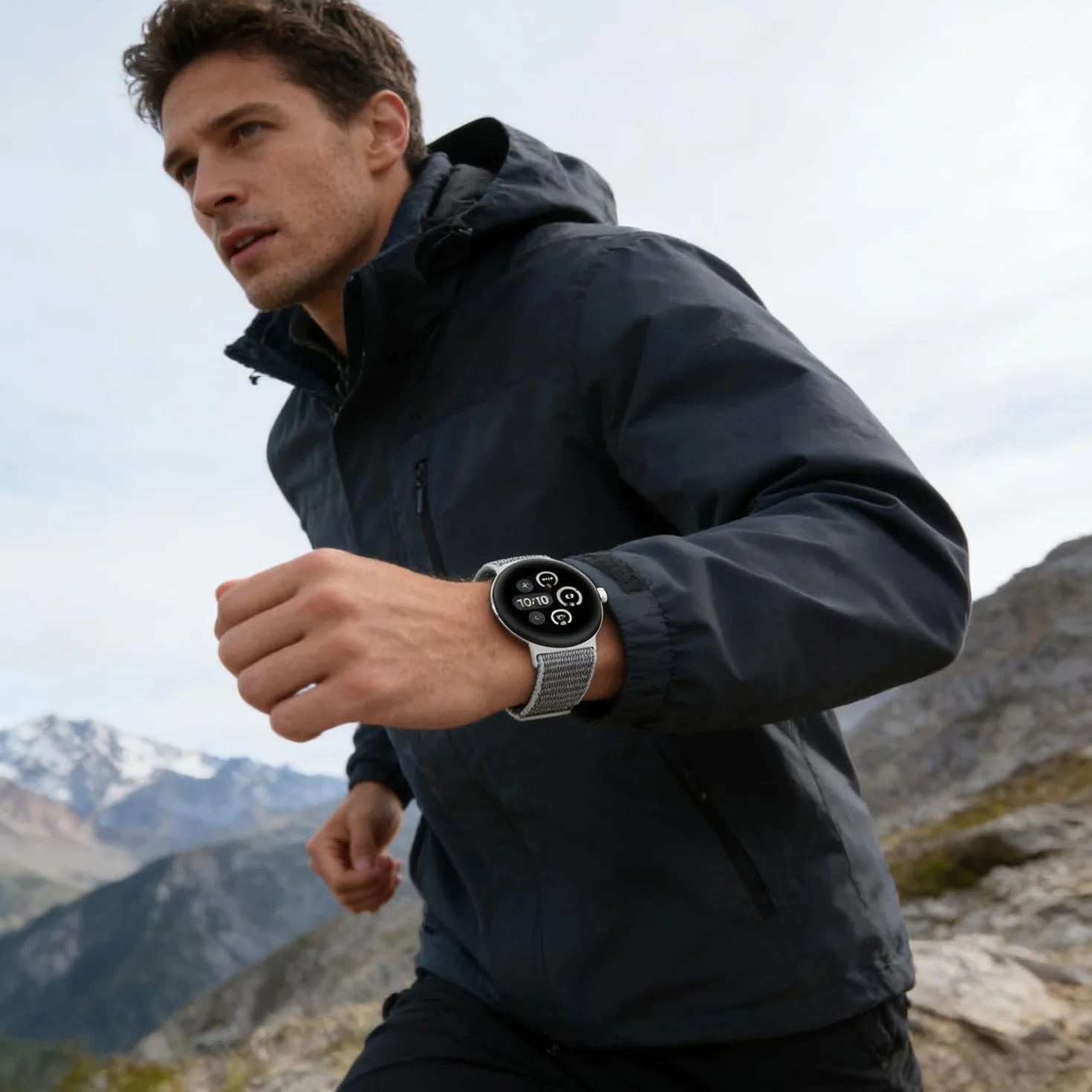Pleciony nylonowy pasek sportowy do Google Pixel Watch 4/3/2/1 41 mm