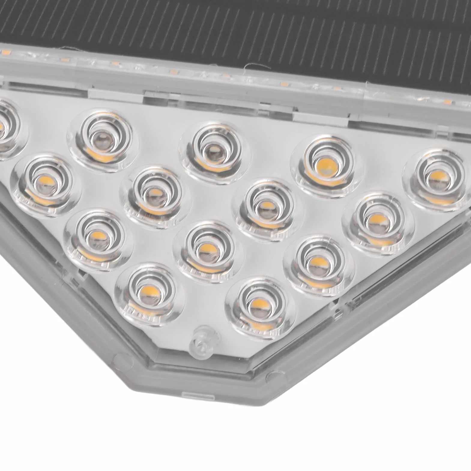2 Zestawy Solarne Oświetlenie Schodka Dekoracyjne Oświetlenie Ogrodu Wodoodporne Oświetlenie Stóp do Altanki Ogrodowej na Zewnątrz, Oświetlenie Dekoracyjne do Altanki