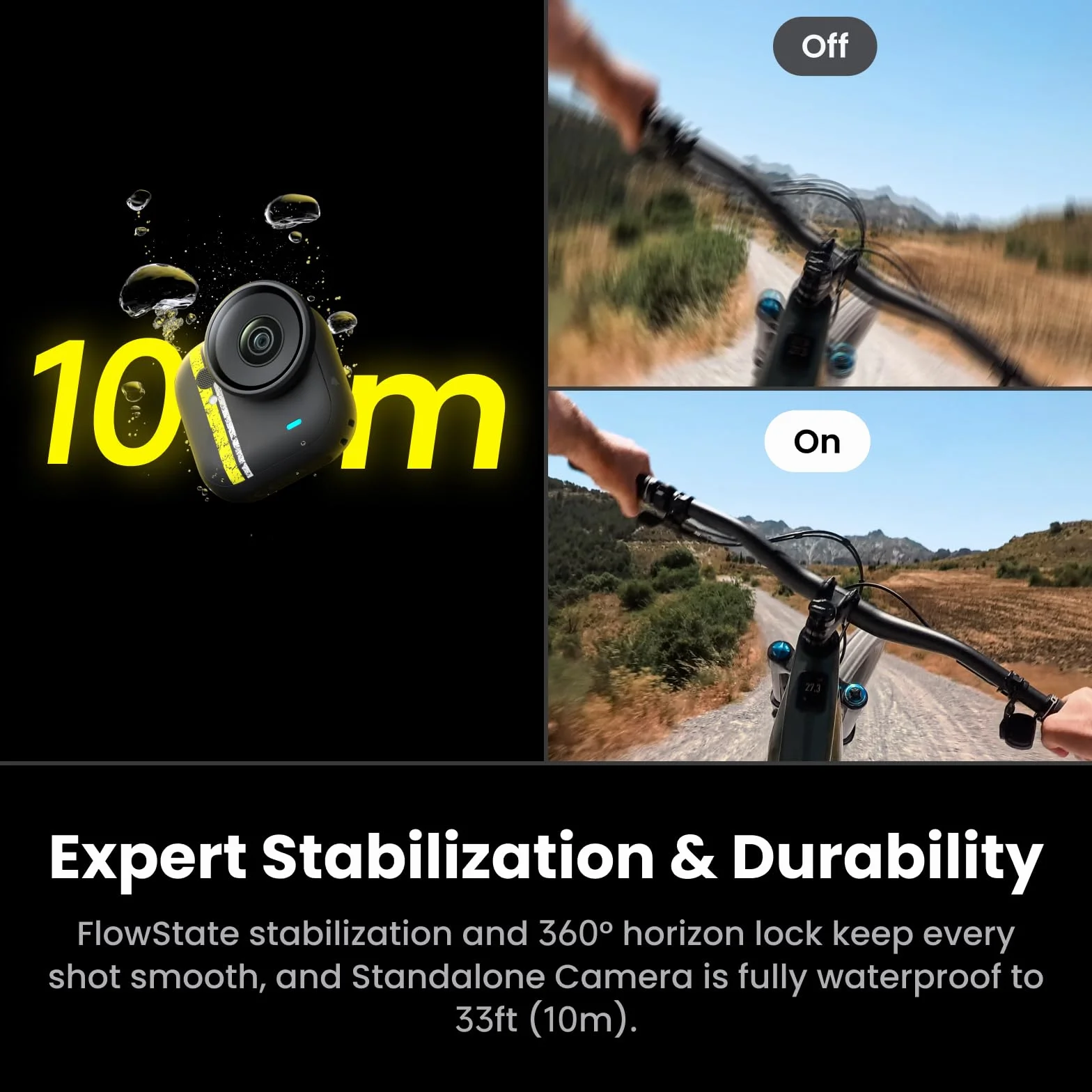 Insta360 GO Ultra Edycja Tadej Pogačar Mała kamera do vloggingu 4K, bez rąk, POV, 1/1,28", 53 g, 156°, 200 min, magnetyczna