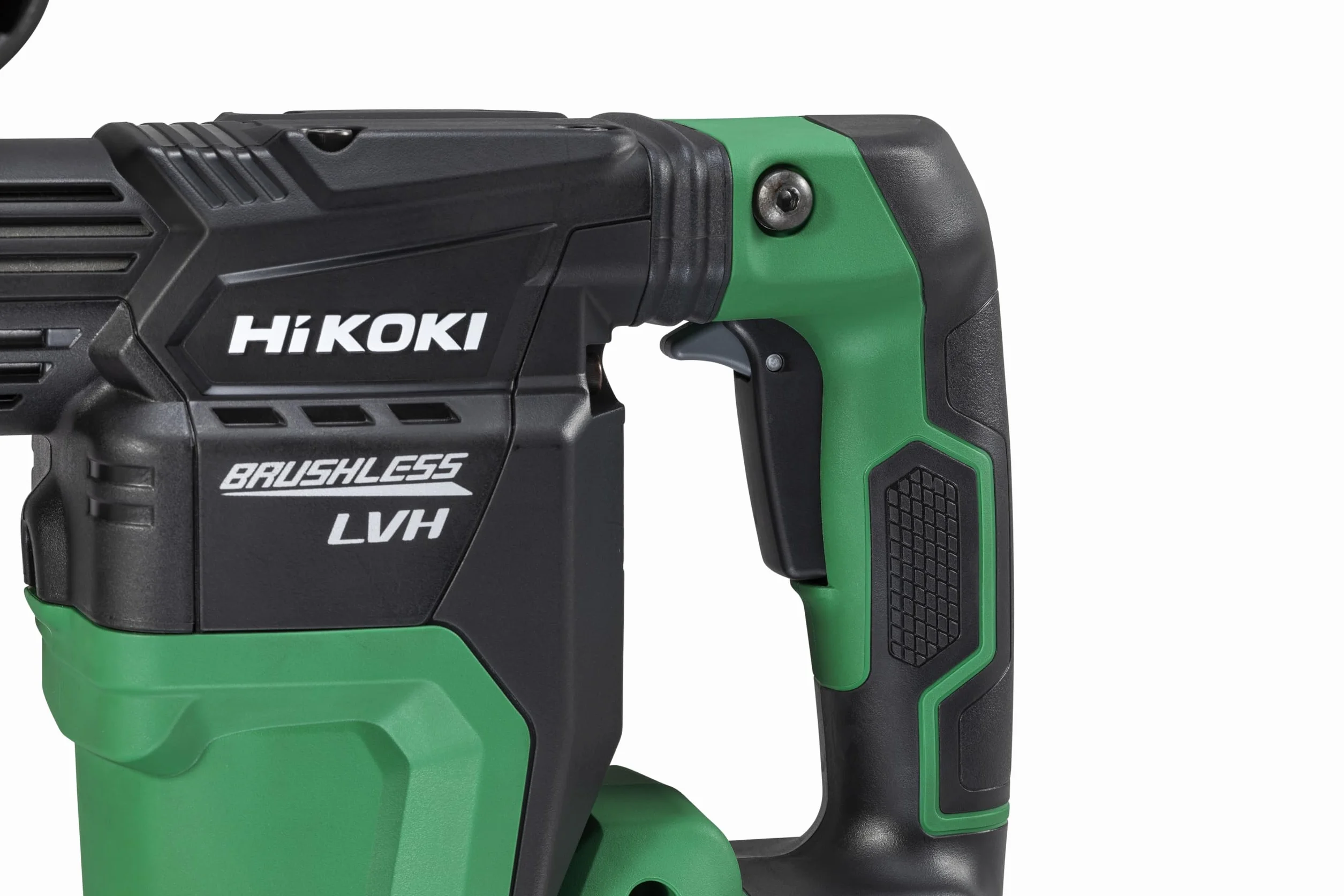 HiKOKI SDS-Max młotek akumulatorowy udarowy, 36 V, energia udaru 6,8 J, silnik bezszczotkowy, uchwyt o niskim poziomie drgań, kompaktowy i lekki, 4-biegowa obsługa, światło LED, w zestawie walizka