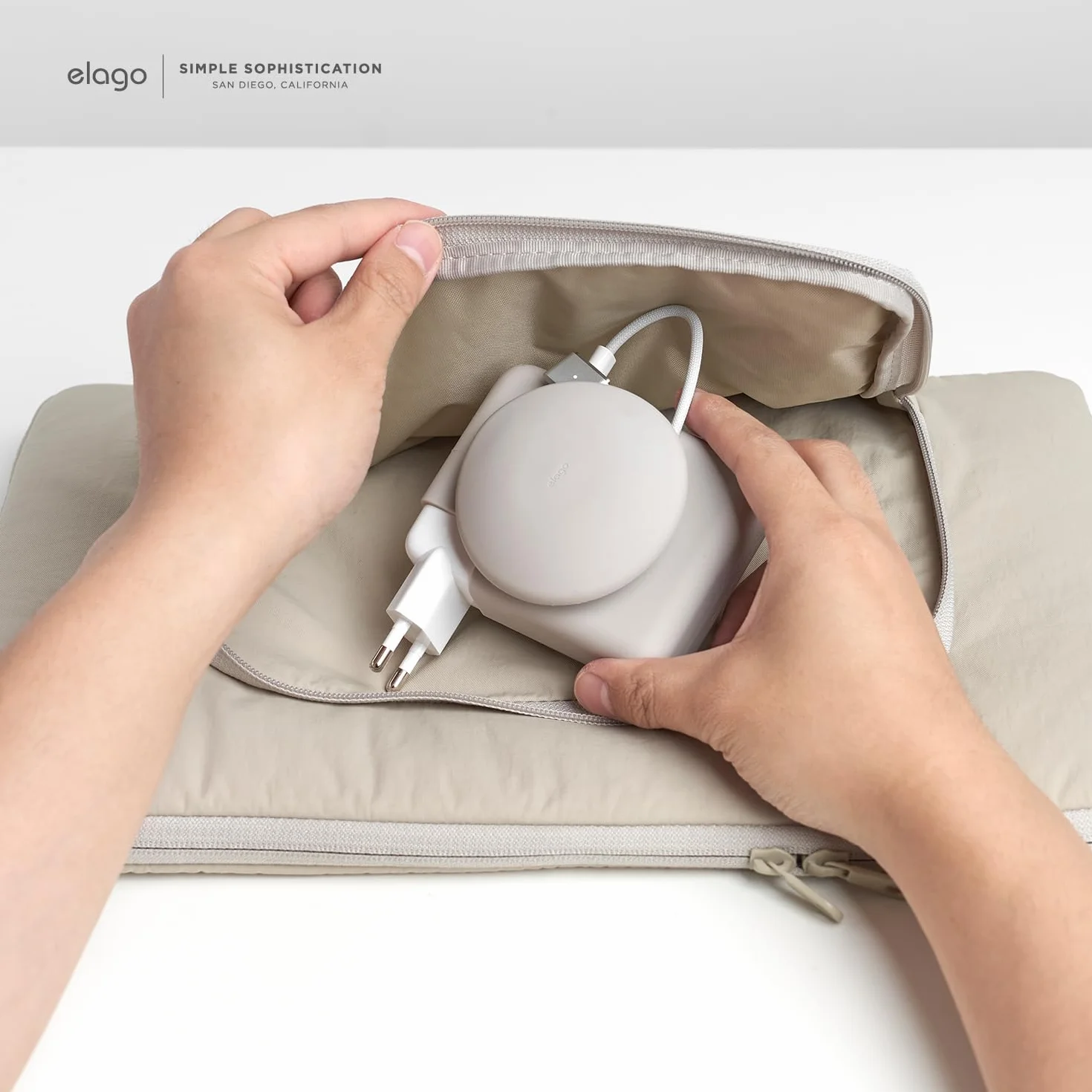 elago Organizer kabla ładującego do MacBook Pro 16" M5 M4 M3 M2 M1 140W