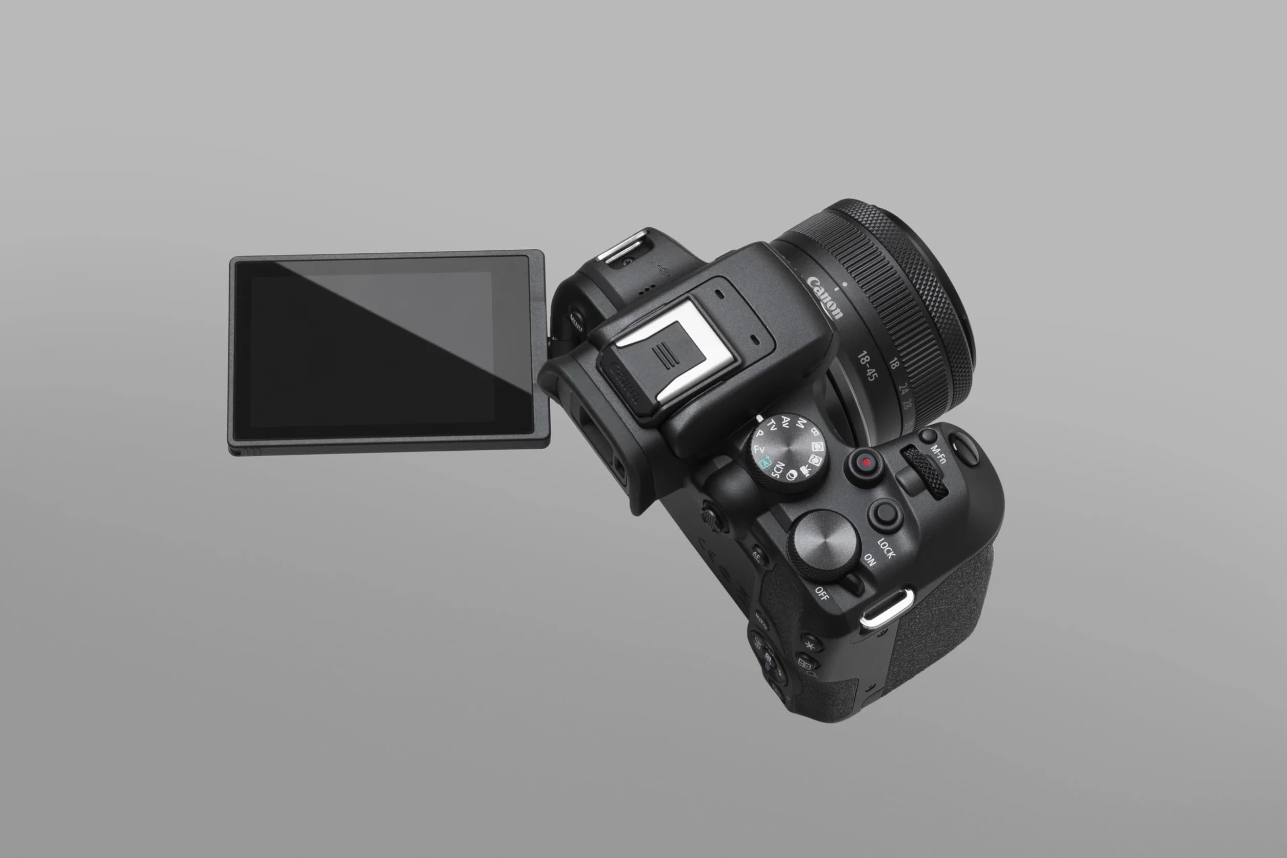 Canon EOS R10 aparat bezlusterkowy (kamera hybrydowa, DSLR, 15 B/s, filmy 4K, Dual Pixel CMOS AF II system ostrości, WLAN), czarny
