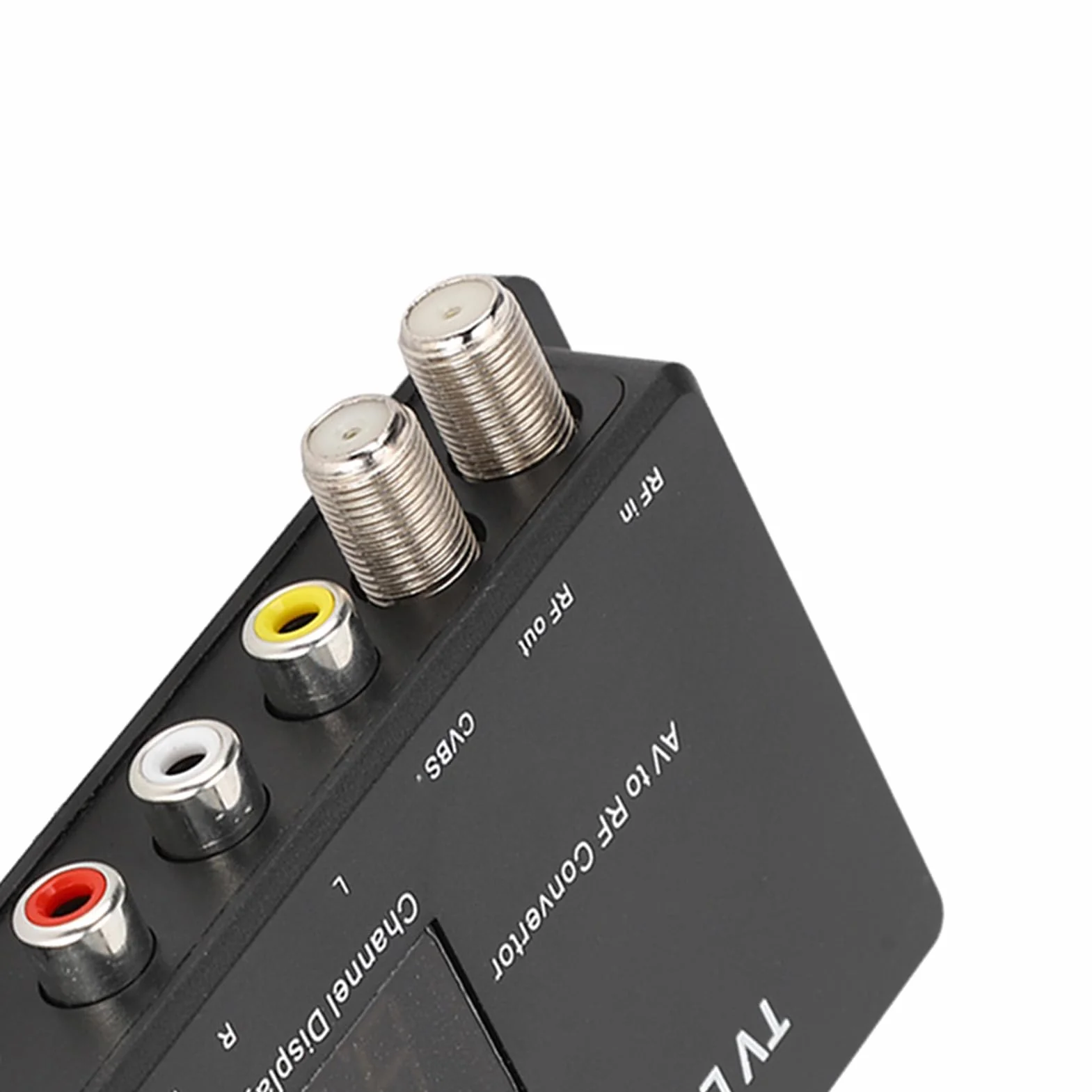TM70 Modulator UHF TV LINK Konwerter AV RF Przedłużacz Podczerwieni z Wyświetlaniem Kanałów