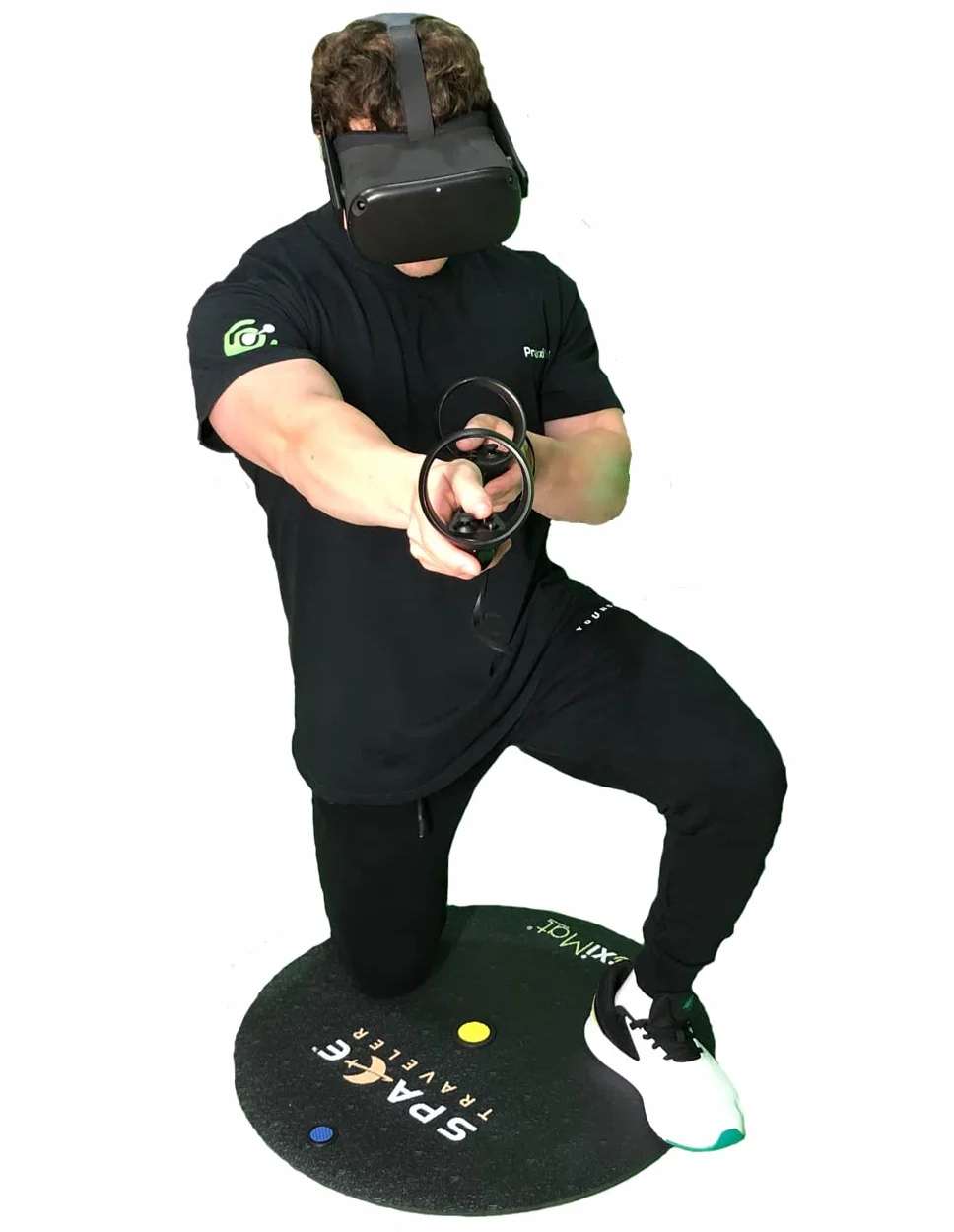 ProxiMat Space Traveler Theo 58.4 cm okrągła mata VR do Oculus Rift, Quest, HTC Vive, Valve Index