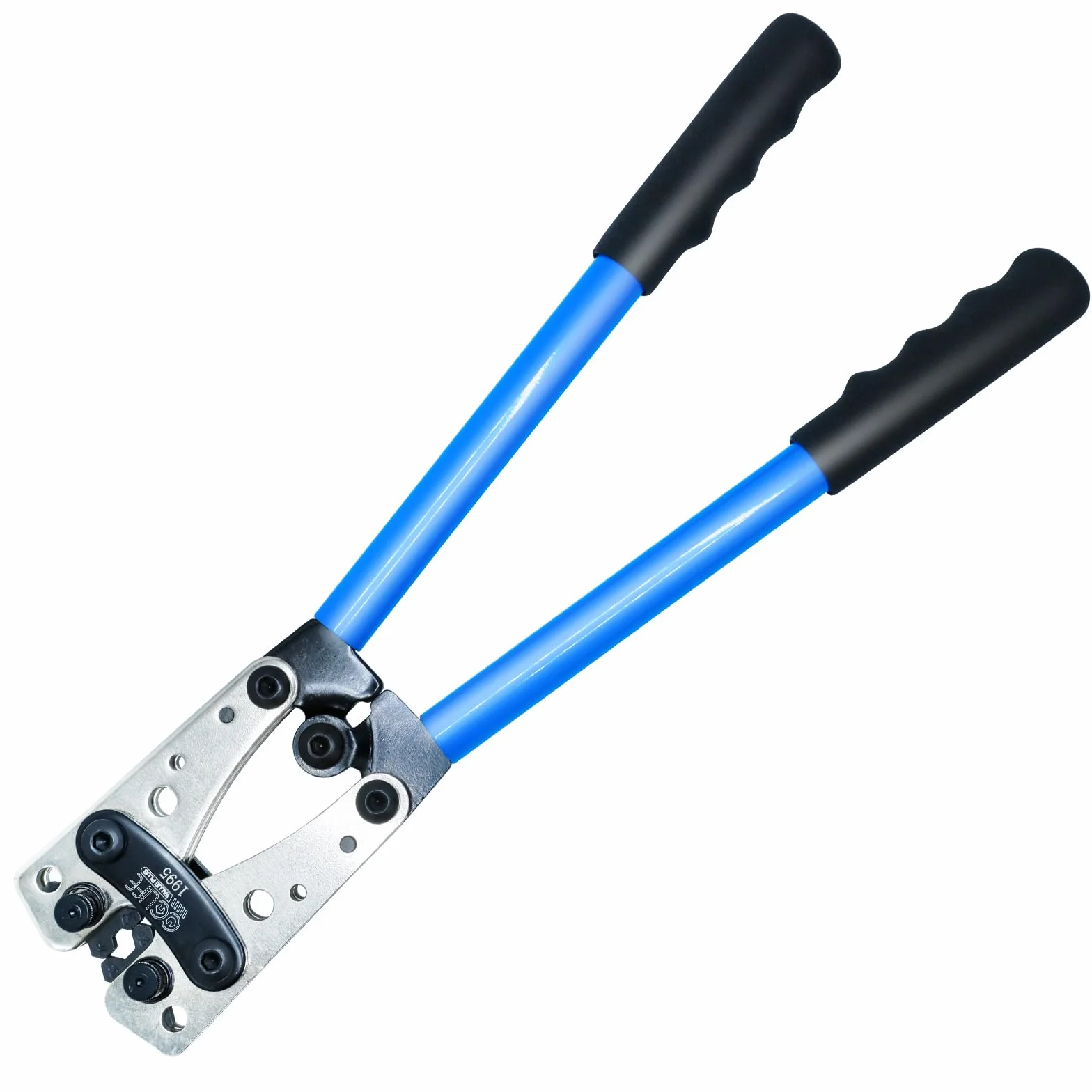 CCLIFE Szczypce zaciskowe do końcówek kablowych, szczypce do tulejek kablowych szczypce zaciskowe zestaw 6-50 mm²