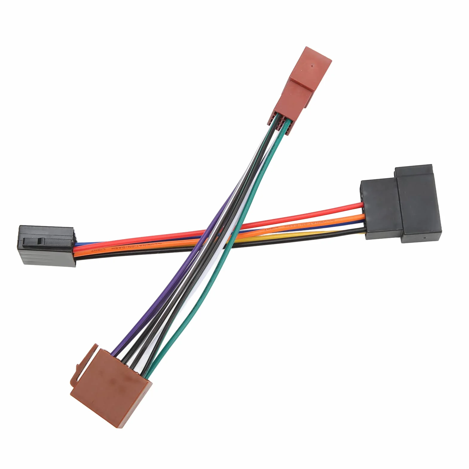 Złącze Wiązki Przewodów Radia Samochodowego ISO Adapter 16-pinowy Żeński Kabel Odbiornika