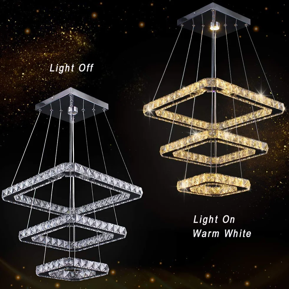 Kryształowe żyrandole LED żyrandol Lights Light