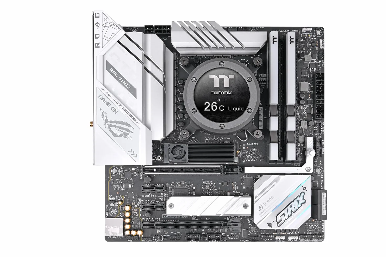 Thermaltake MS-1 Air Cooler M.2 2280 SSD Cooler Full Black