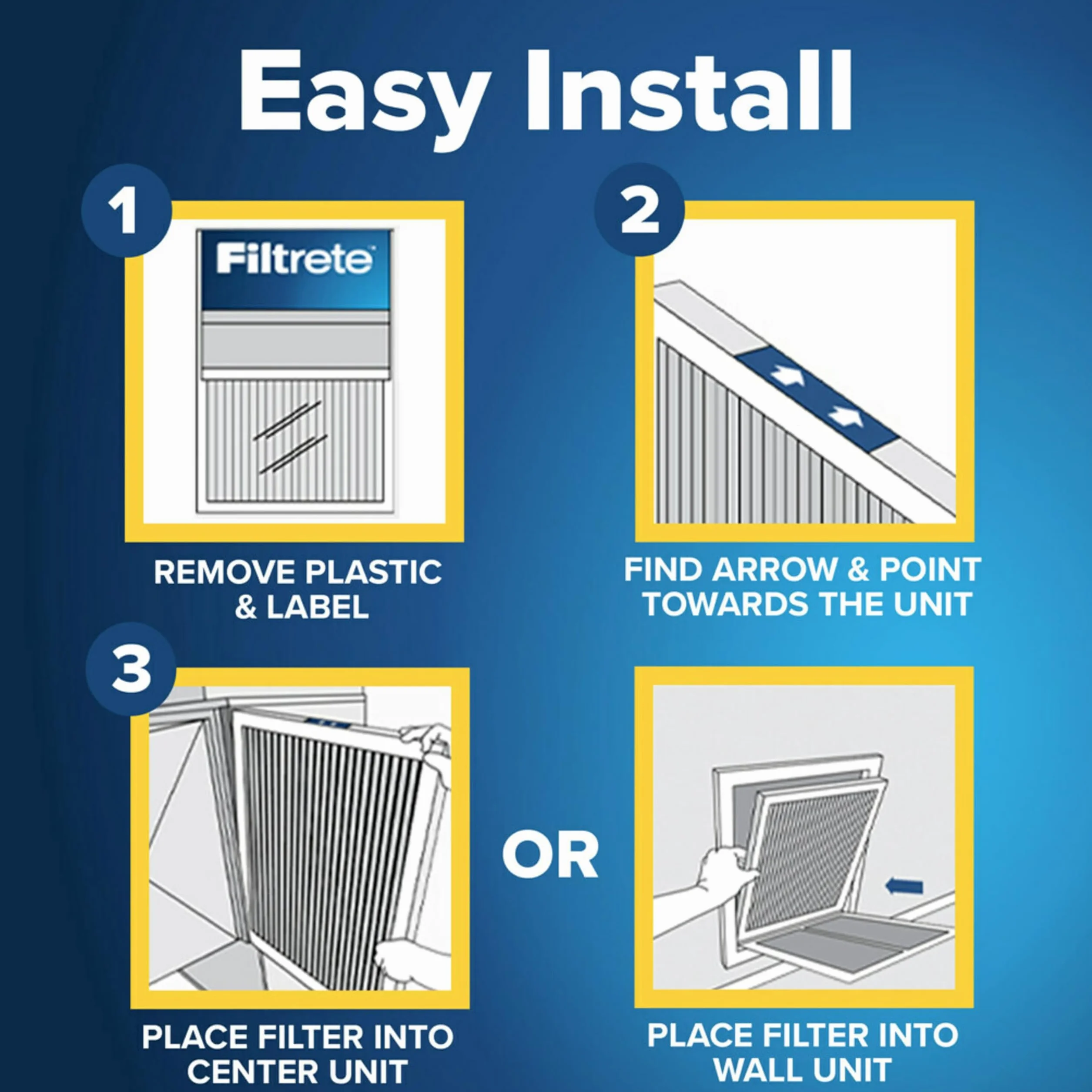Filtrete Filtr powietrza, 20 x 20 x 1, MPR 300, MERV 5, Clean Living Basic Dust 3-miesięczne plisowane filtry powietrza 1-calowe, 6 filtrów