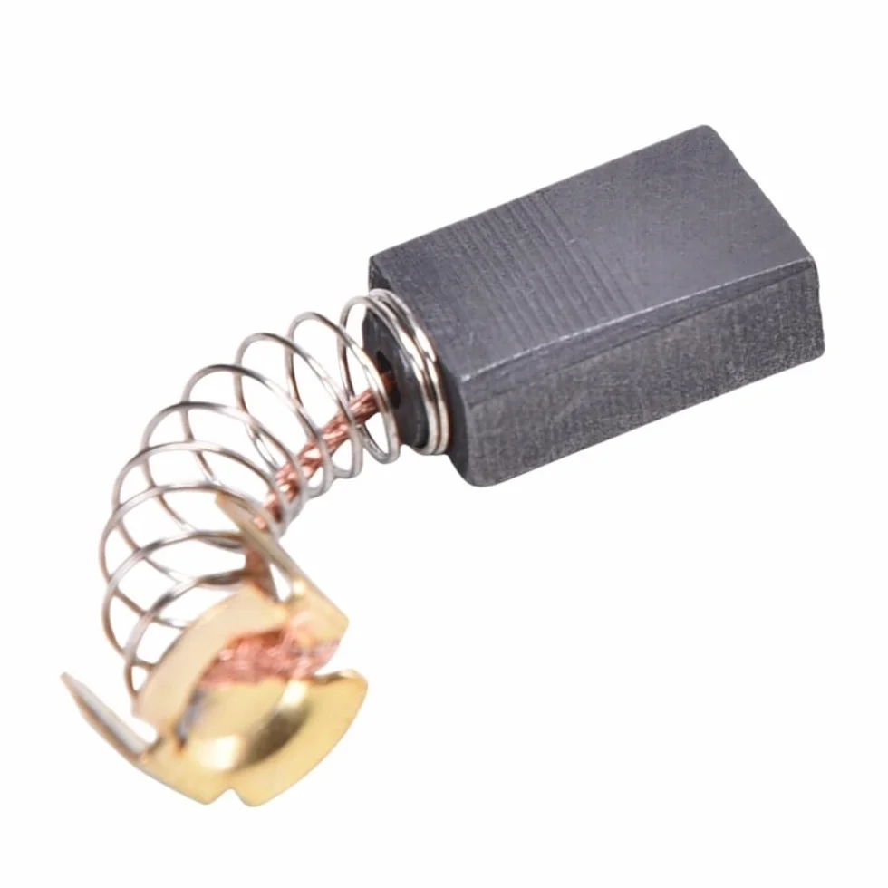 10 szt. szczotki węglowe części zamienne mi ni wiertarka elektryczna szlifierka zamiennik do silników elektrycznych narzędzie obrotowe 6,5 x 7,5 x 13,5 mm