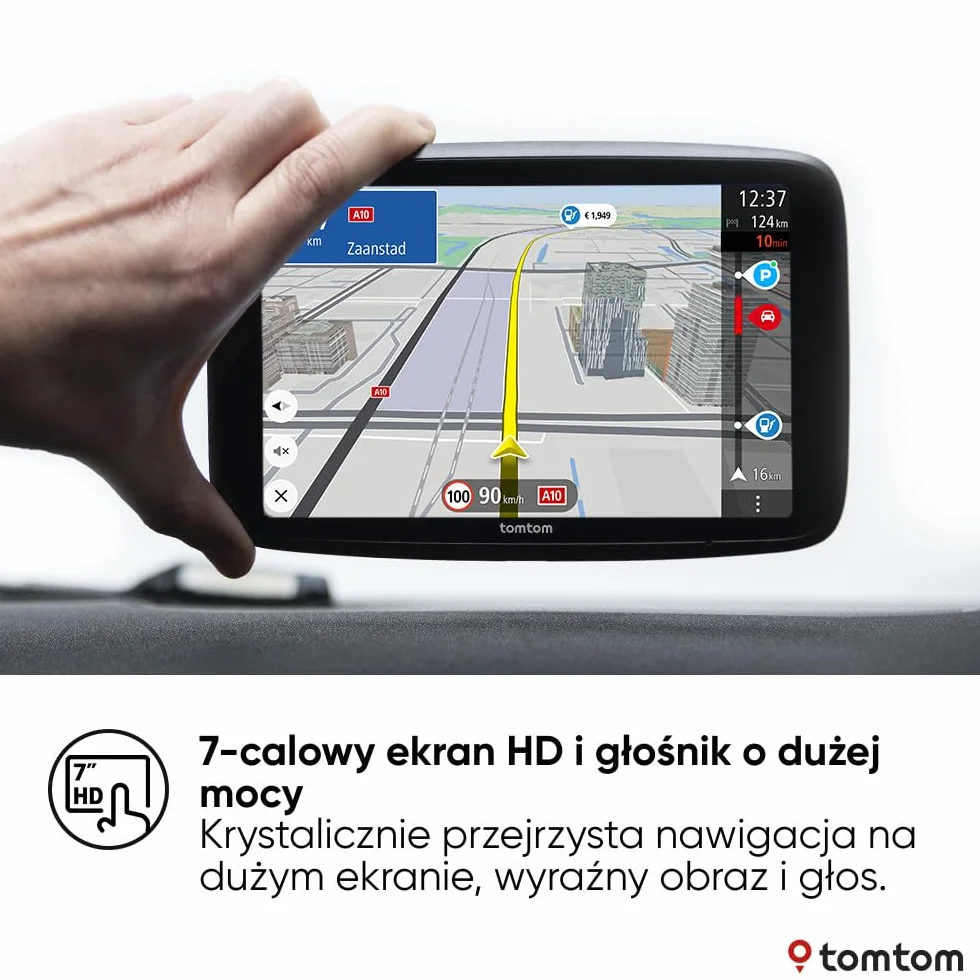 TomTom GO Superior nawigacja GPS 7 cali HD TomTom Traffic mapy Świata WiFi