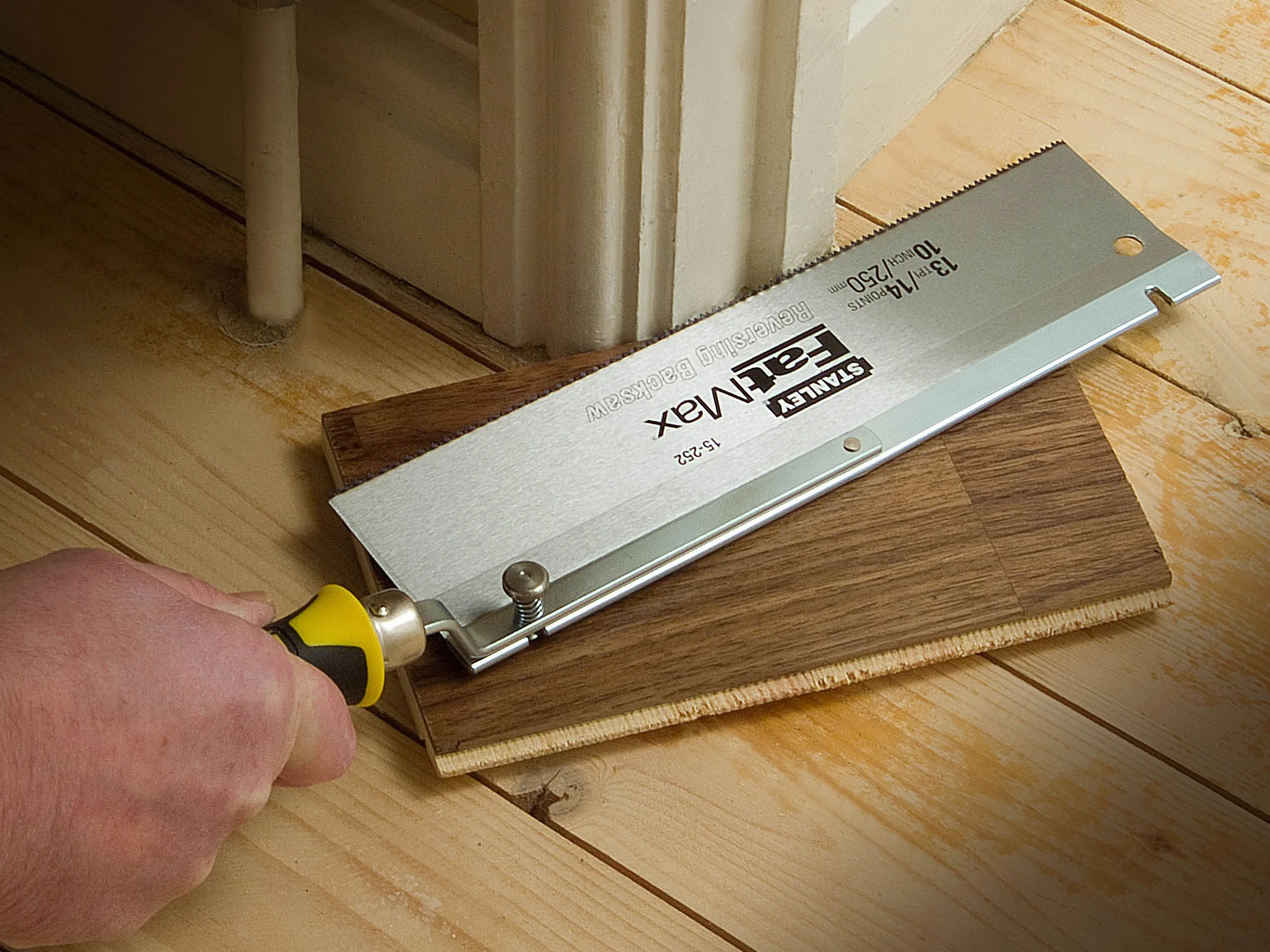 STANLEY Wytrzymały Serrucho costilla FatMax reversible dla profesjonalistów i majsterkowiczów do codziennego użytku ergonomiczna konstrukcja