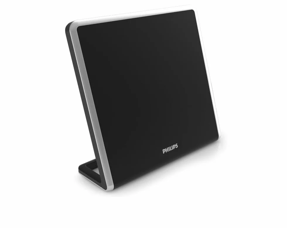 Philips SDV7220/12 antena cyfrowa DVB-T 49 dB HDTV UHF FM UKW czarna