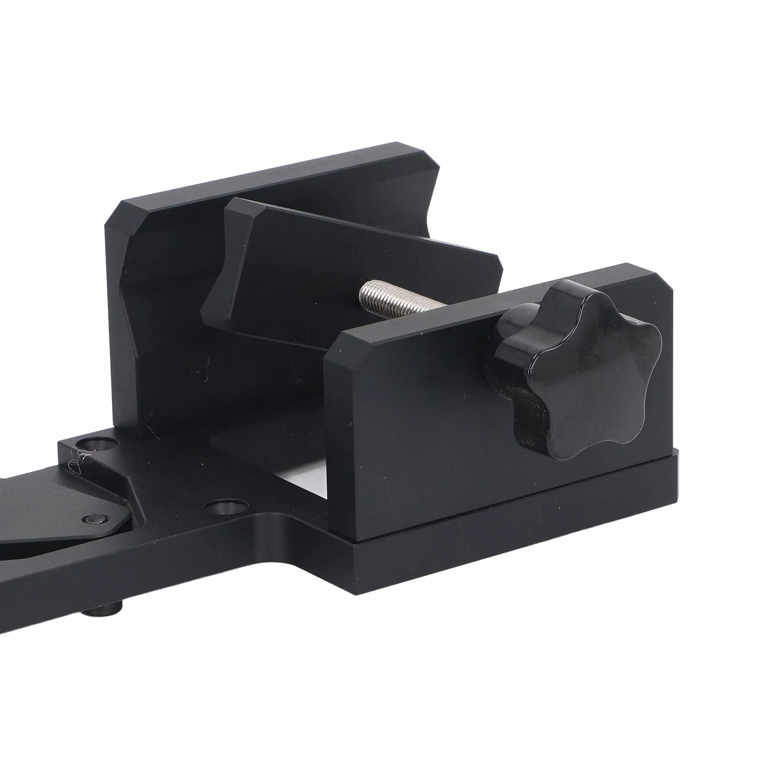 Yosoo Health Gear Zestaw wierteł Kątowych do Drewna Prowadnica wierteł Kątowych ze Stopu Aluminium 0 do 60 Stopni dla Pręta Okrągłego o średnicy od 30 70 Mm z Suwakiem 60 Mm Stolarki Drewnianej