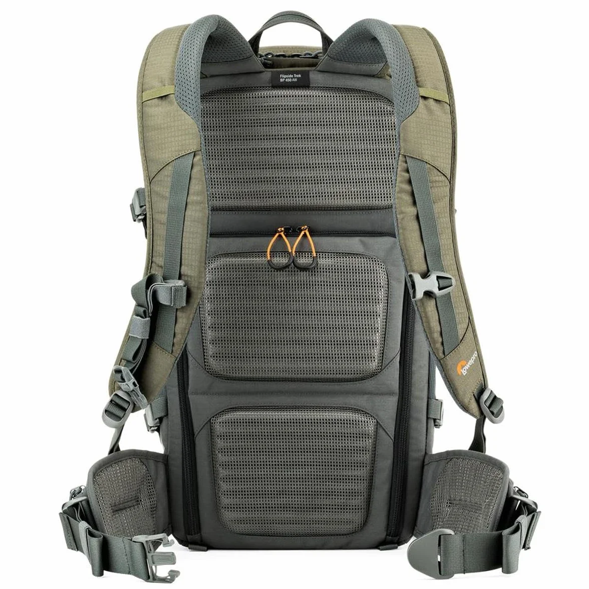 Lowepro Flipside Trek Plecak na Aparat Fotograficzny, Szary/Zielony, 16l