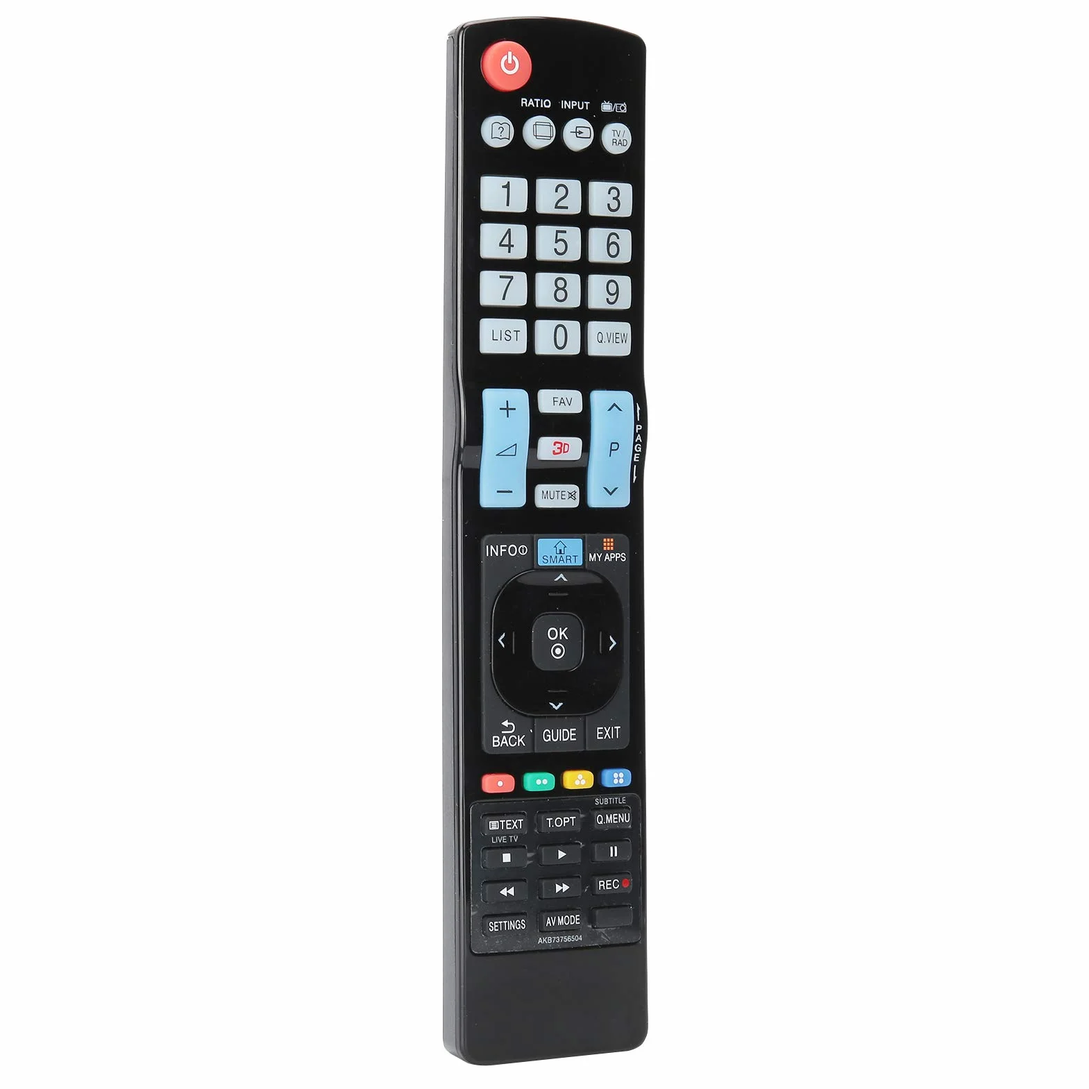 Pilot Zdalnego Sterowania do Telewizora aqxreight Akb73756504 Akb73756502 42la6620