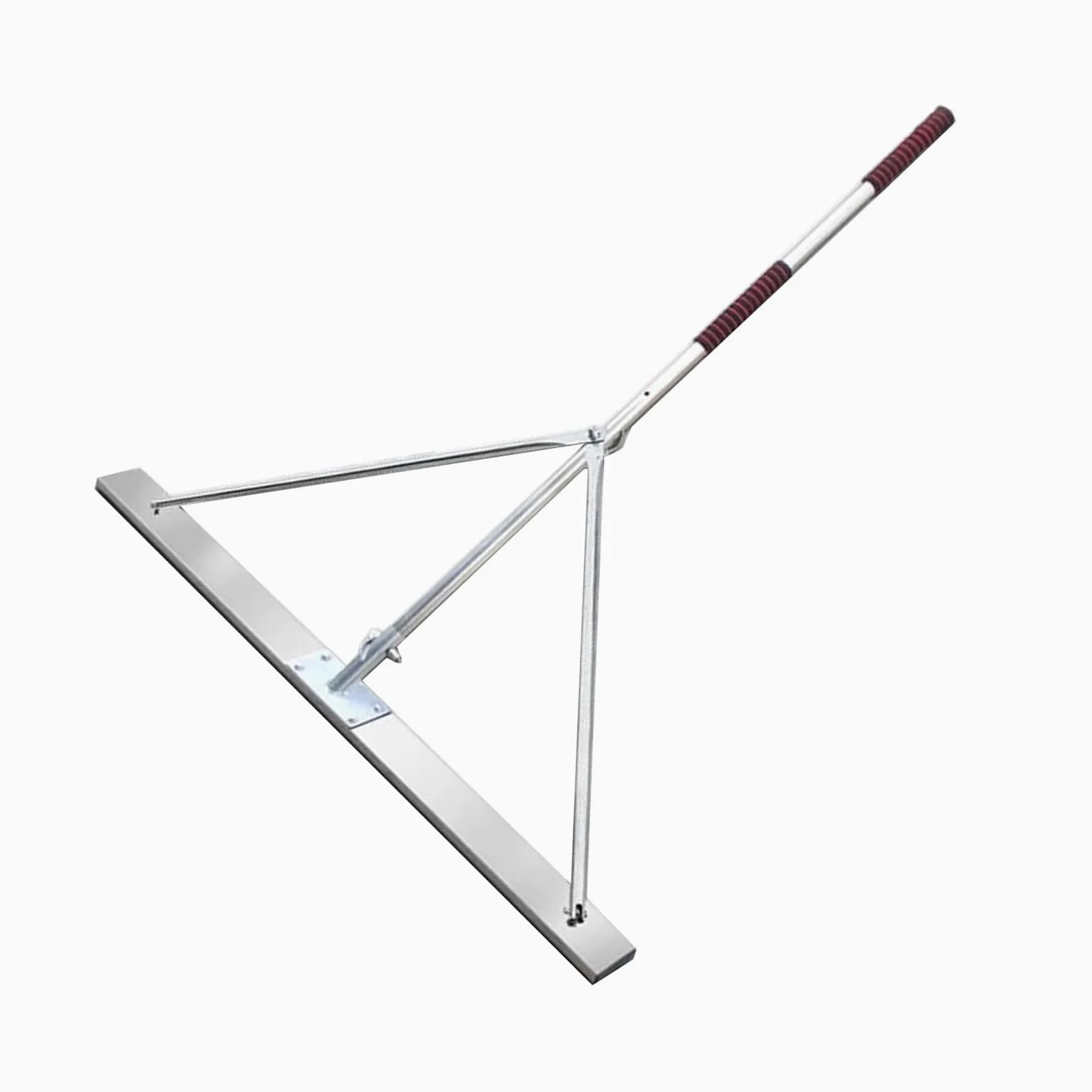 Kielnia Do Betonu O Szerokości 8 Cm, Ręczny Skrobak Ze Stali Nierdzewnej, Grabie Samopoziomujące, Z Ukośnym Wspornikiem, Do Prac Budowlanych(120x150cm)