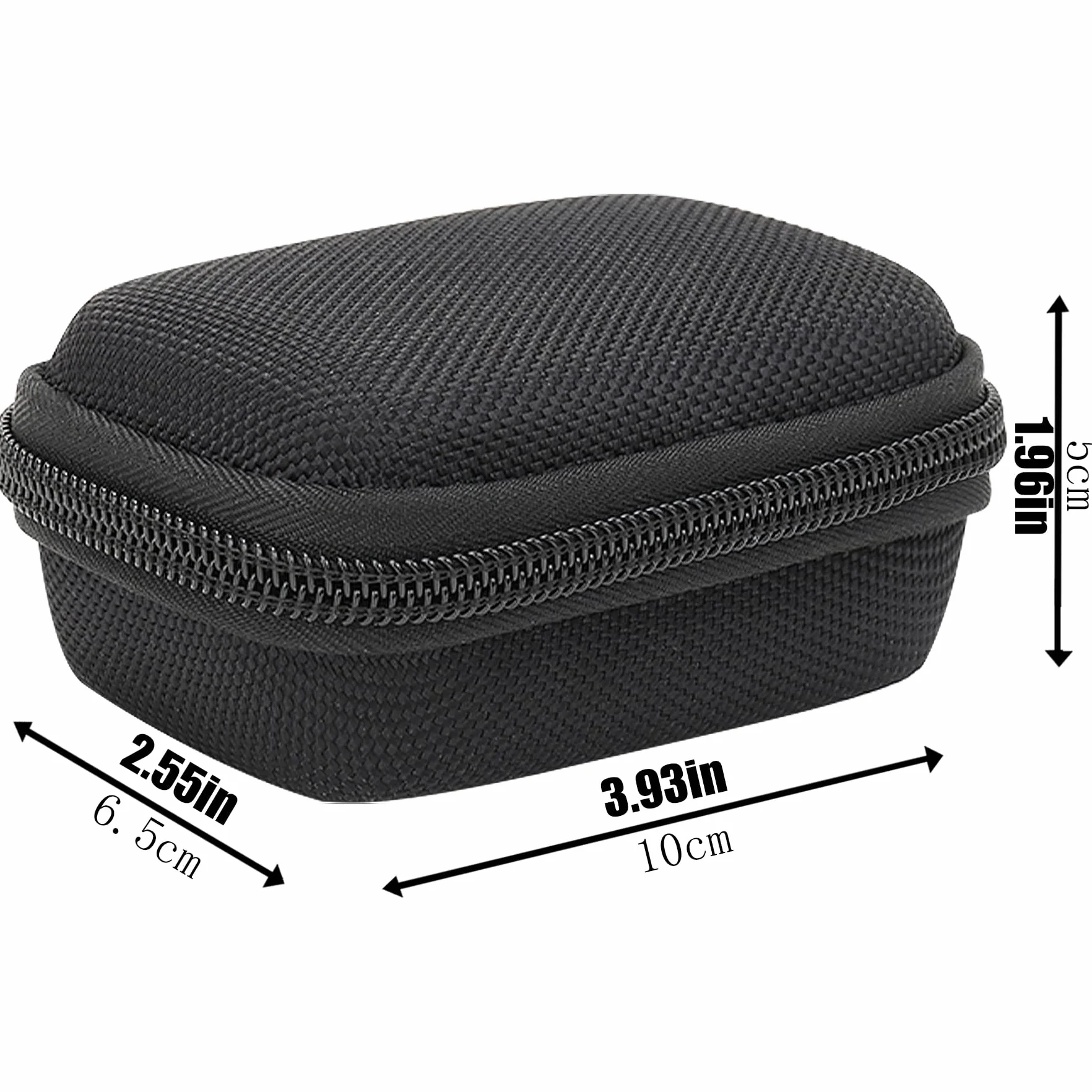 Khanka Twarde etui podróżne do iWALK 4800/4500/3350 mAh powerbanku i kabla, czarne