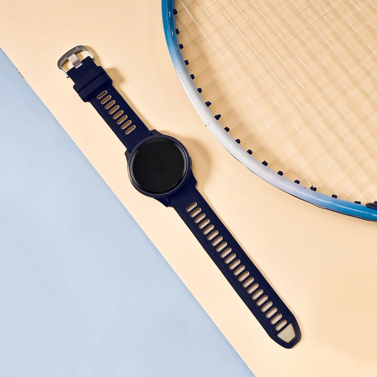 Bransoletka silikonowa 18-22 mm kompatybilna z Garmin Venu 2S, Vivoactive 4S, Venu 3S, Forerunner 265S