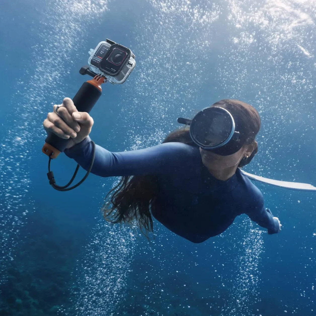 Insta360 Etui nurkowe, kompatybilne z Ace Pro 2, wodoszczelność do 60 metrów, soczewka szklana, przezroczysta