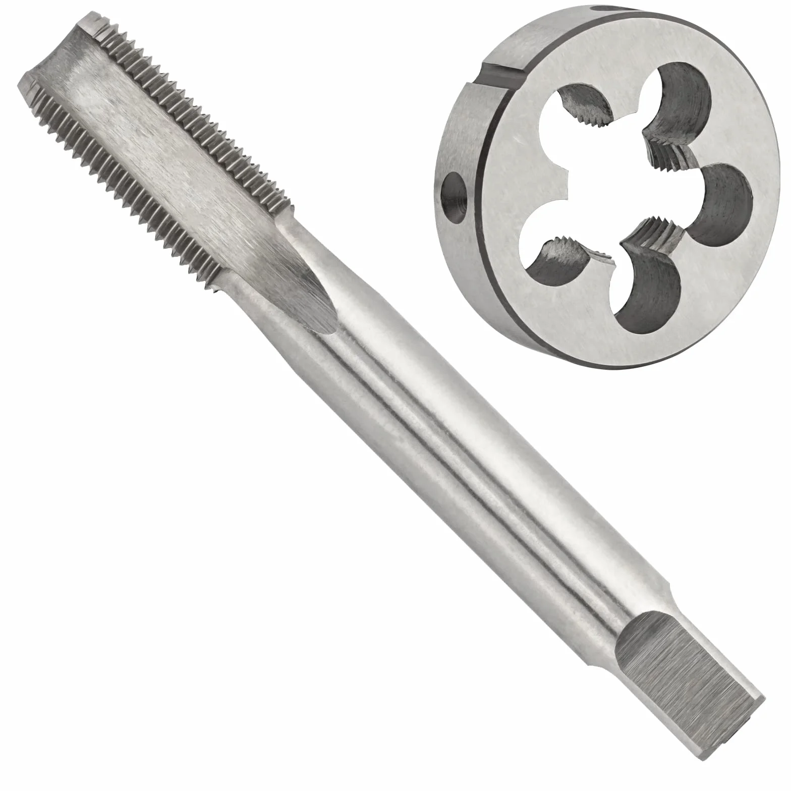 Zestaw gwintówek i nawlekarek M13 X 2.0, gwintowka metryczna M13 x 2.0mm HSS i nawlekarka M13 x 2.0mm ze stali stopowej, prawostronna