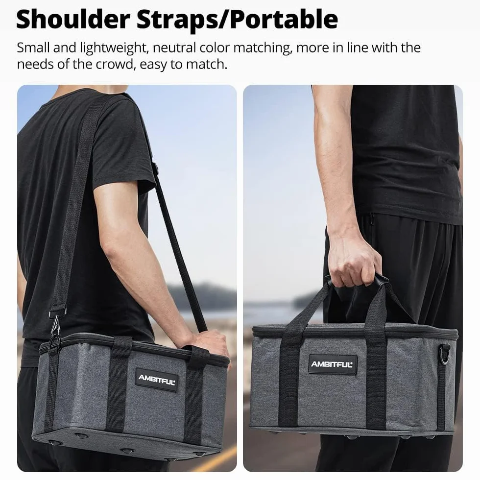 AMBITFUL Torba transportowa, czarny, AMBITFUL PB18, Walizka